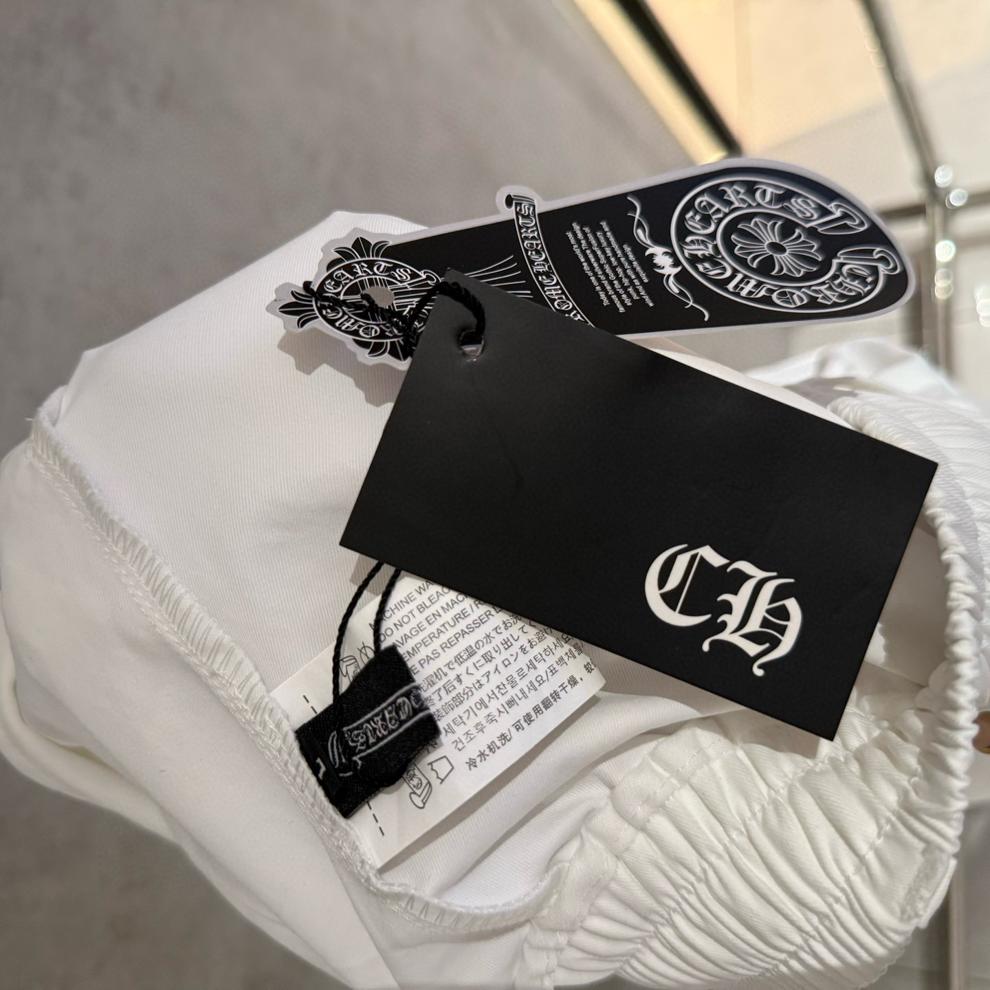 Chrome Hearts Parachute Pants: Custom Cross Leather & Hardware, Relaxed Fit 9 i1754079746909 2090 0 7