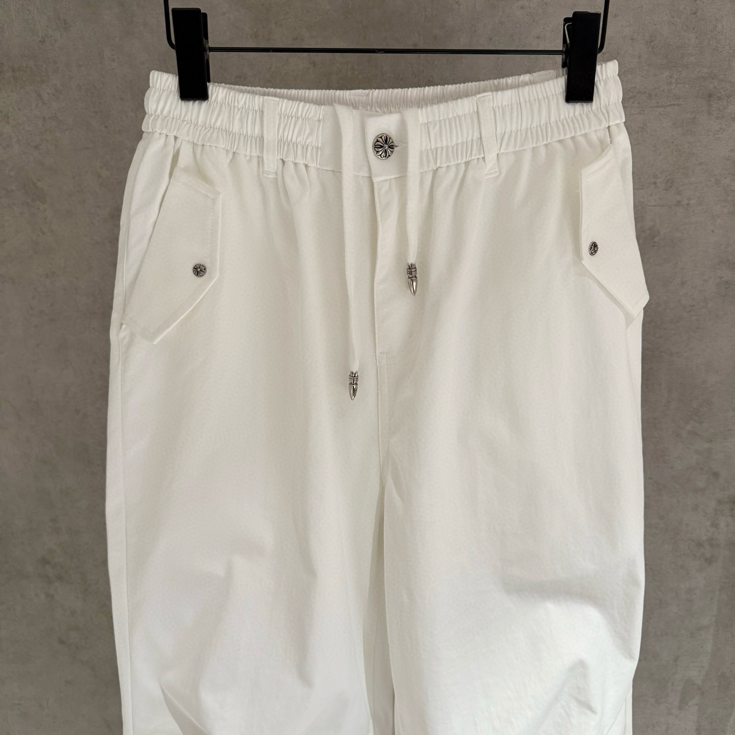 Chrome Hearts Parachute Pants: Custom Cross Leather & Hardware, Relaxed Fit 4 i1754079746909 4203 0 2