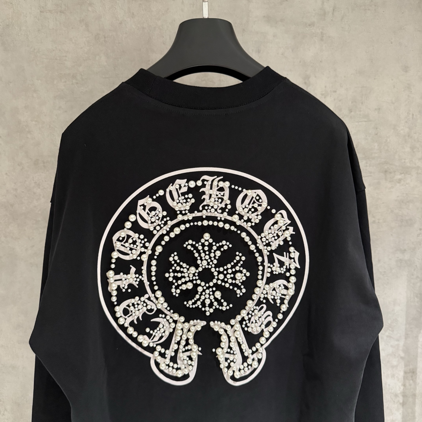 Chrome Hearts Long Sleeve T-Shirt: Heavyweight Fabric, Distressed Hem, Stylish Fit 5 i1756519525638 6974 0 6