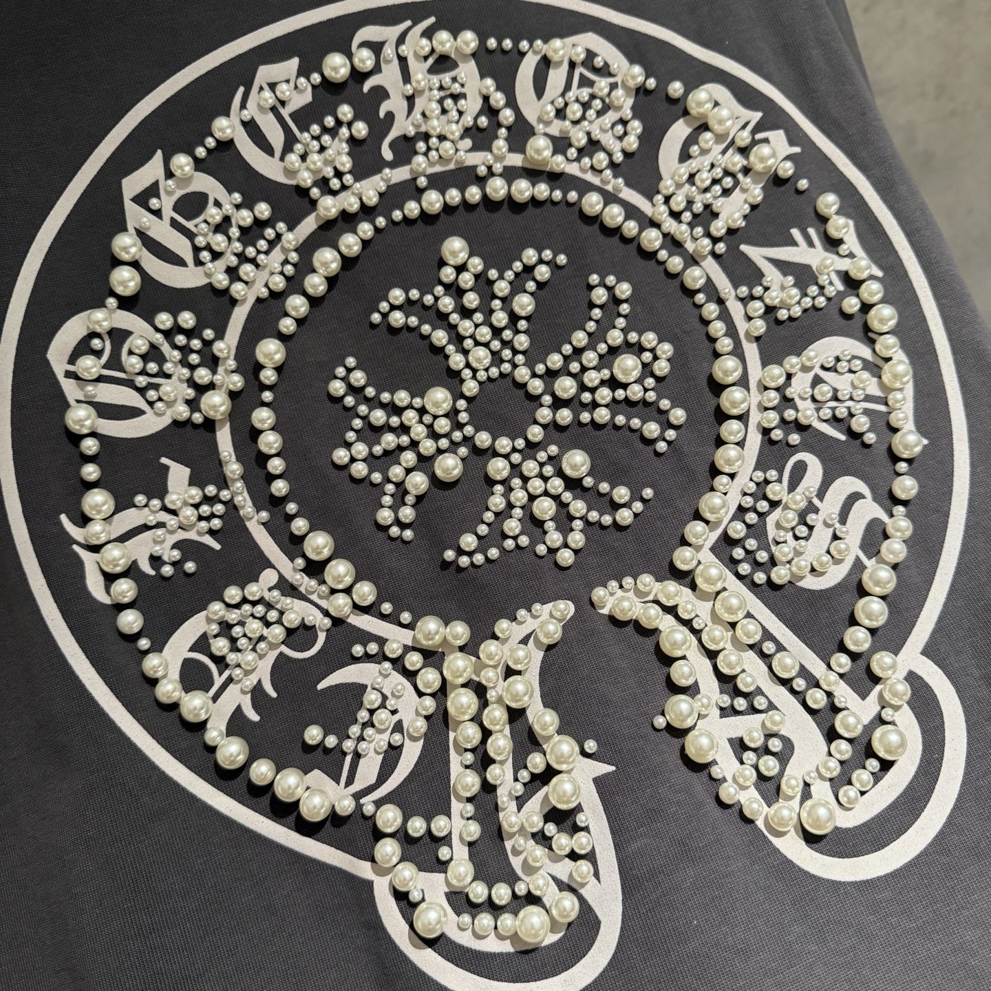 Chrome Hearts Long Sleeve T-Shirt: Heavyweight Fabric, 3D Print, Distressed 8 i1756519597892 6788 0 7