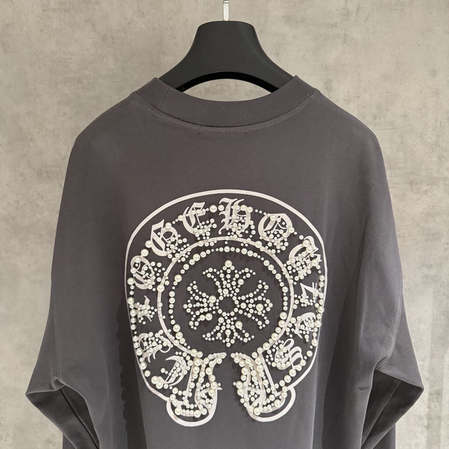Chrome Hearts Long Sleeve T-Shirt: Heavyweight Fabric, 3D Print, Distressed 5 i1756519600123 5954 0 4