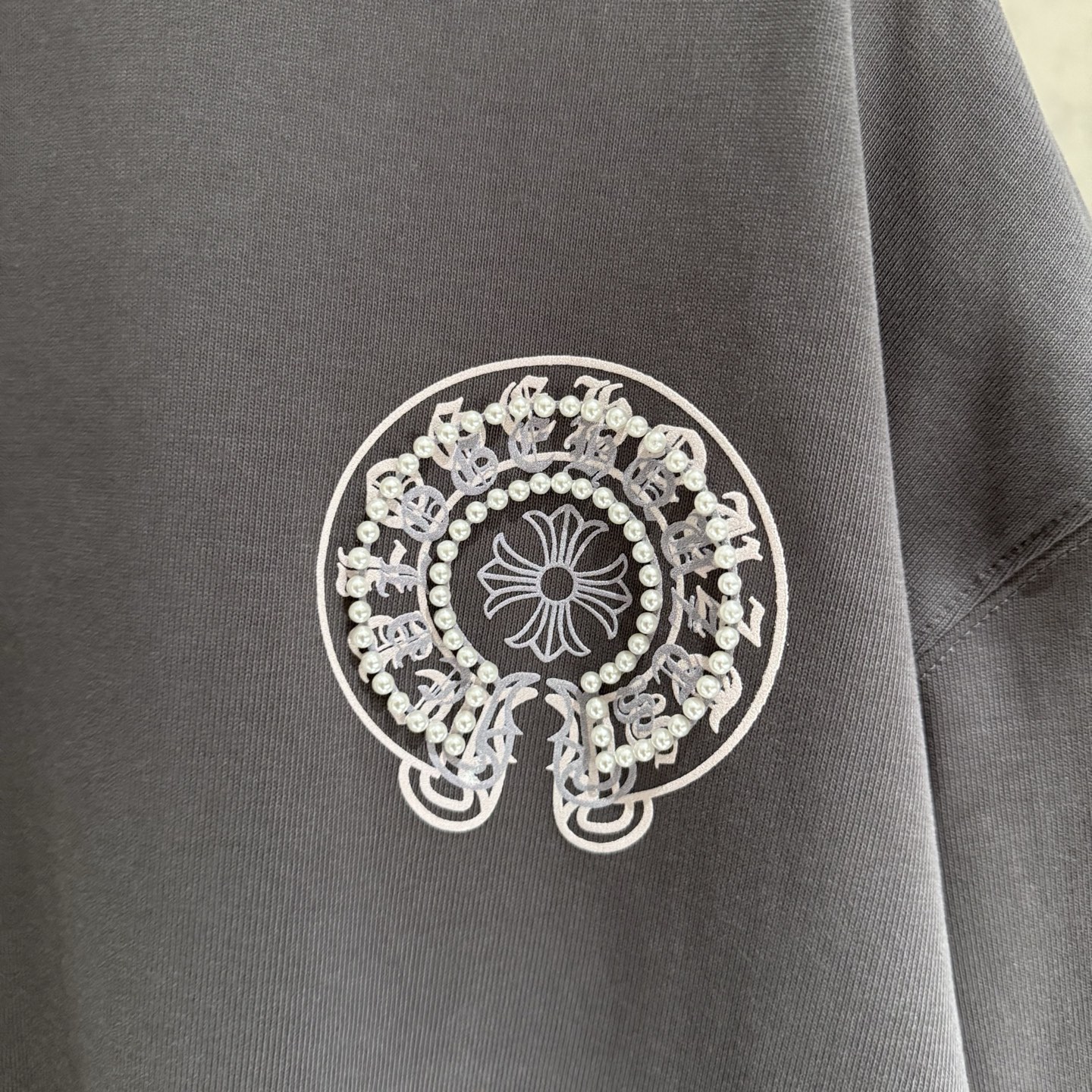 Chrome Hearts Long Sleeve T-Shirt: Heavyweight Fabric, 3D Print, Distressed 7 i1756519600152 334 0 6