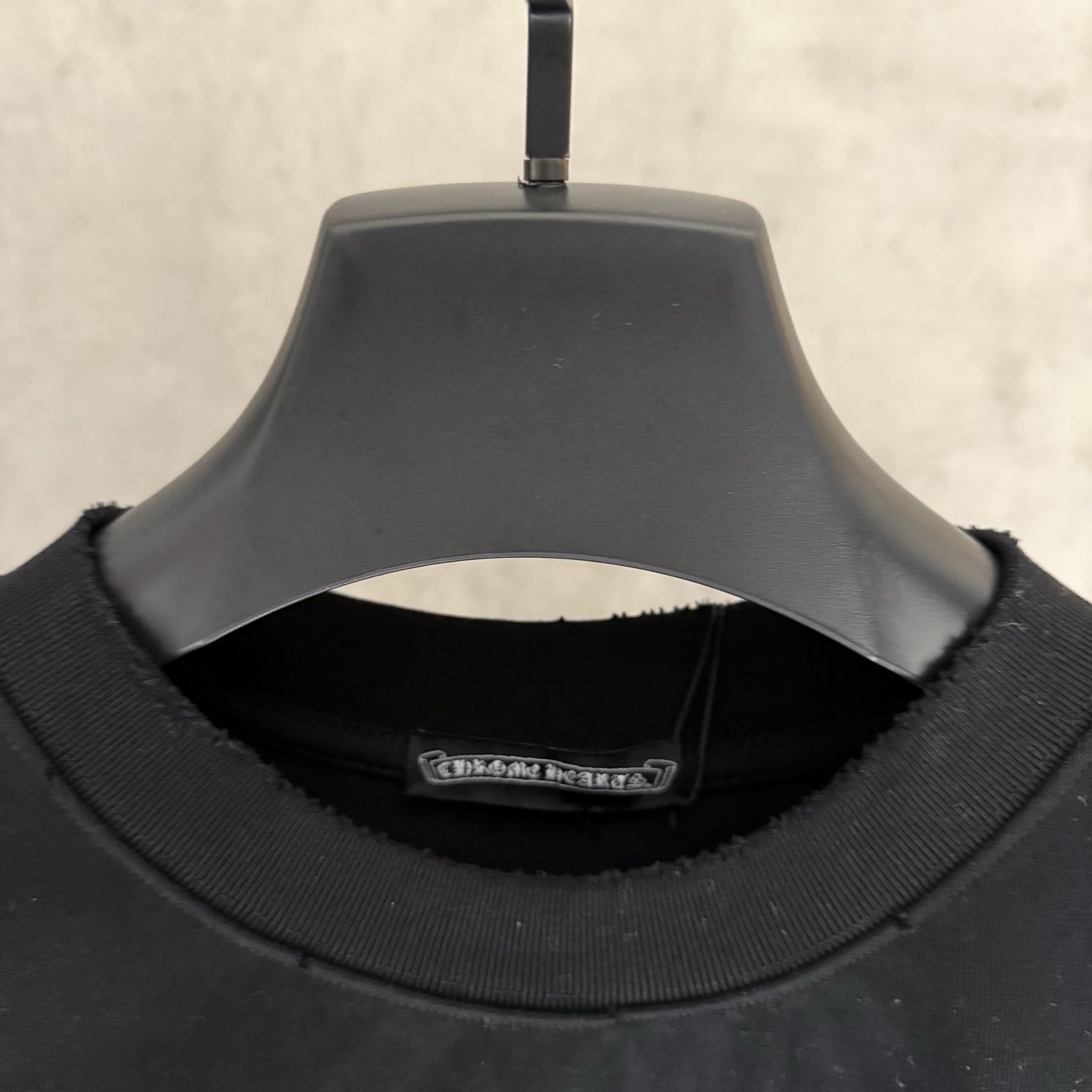 【严控品质】CH克罗心新款贴布绣半袖T恤 重磅340克双纱面料 前幅立体绣 后幅贴布绣 满满潮流元素 整