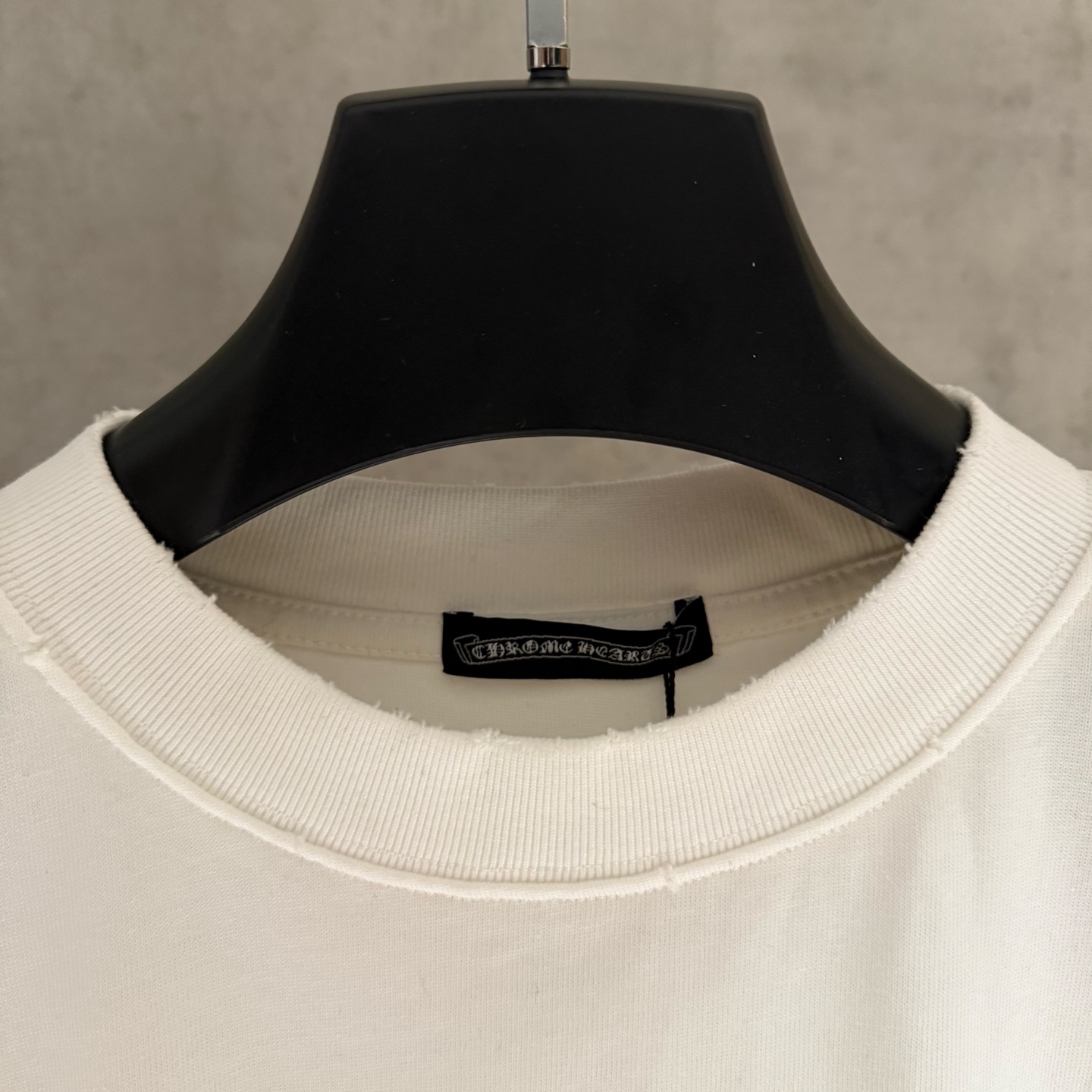 【严控品质】CH克罗心新款贴布绣半袖T恤 重磅340克双纱面料 前幅立体绣 后幅贴布绣 满满潮流元素 整