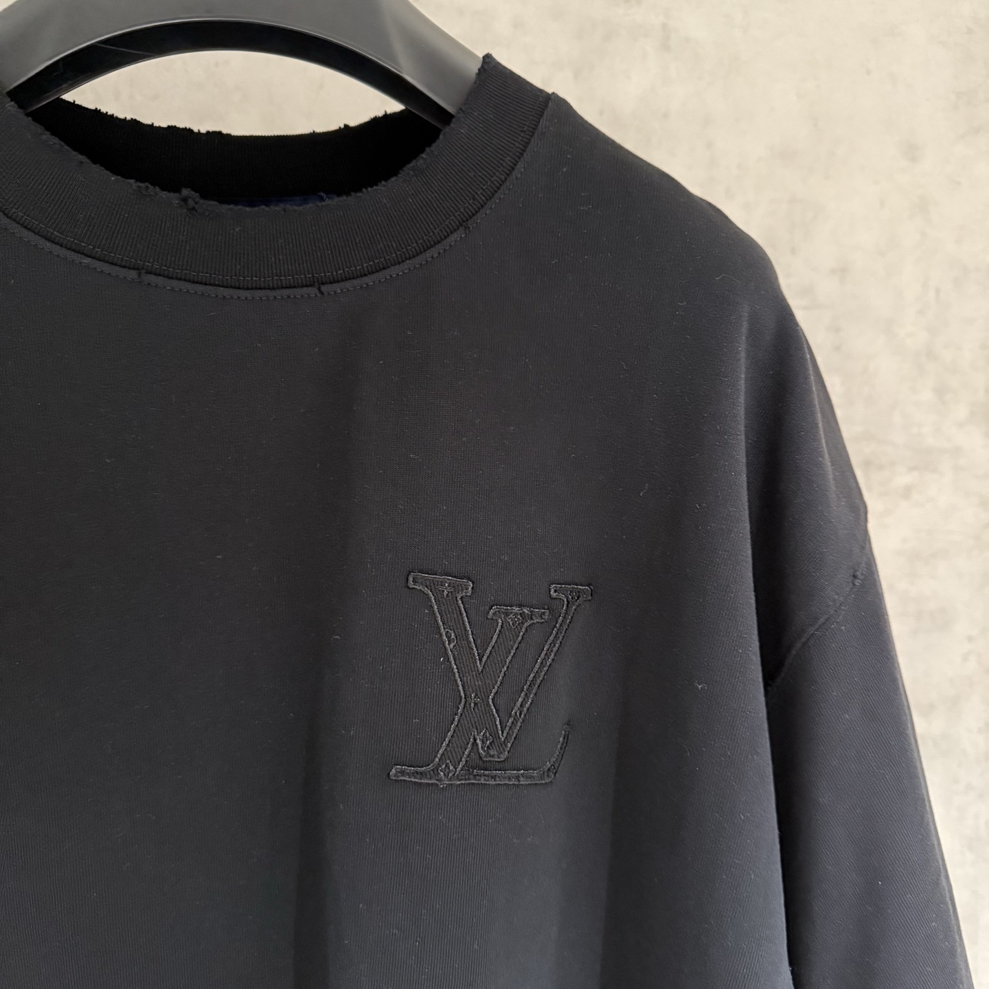 【严控品质】Lv路易威登新款贴布绣半袖T恤 重磅340克双纱面料 前幅立体绣 后幅贴布绣 满满潮流元素 