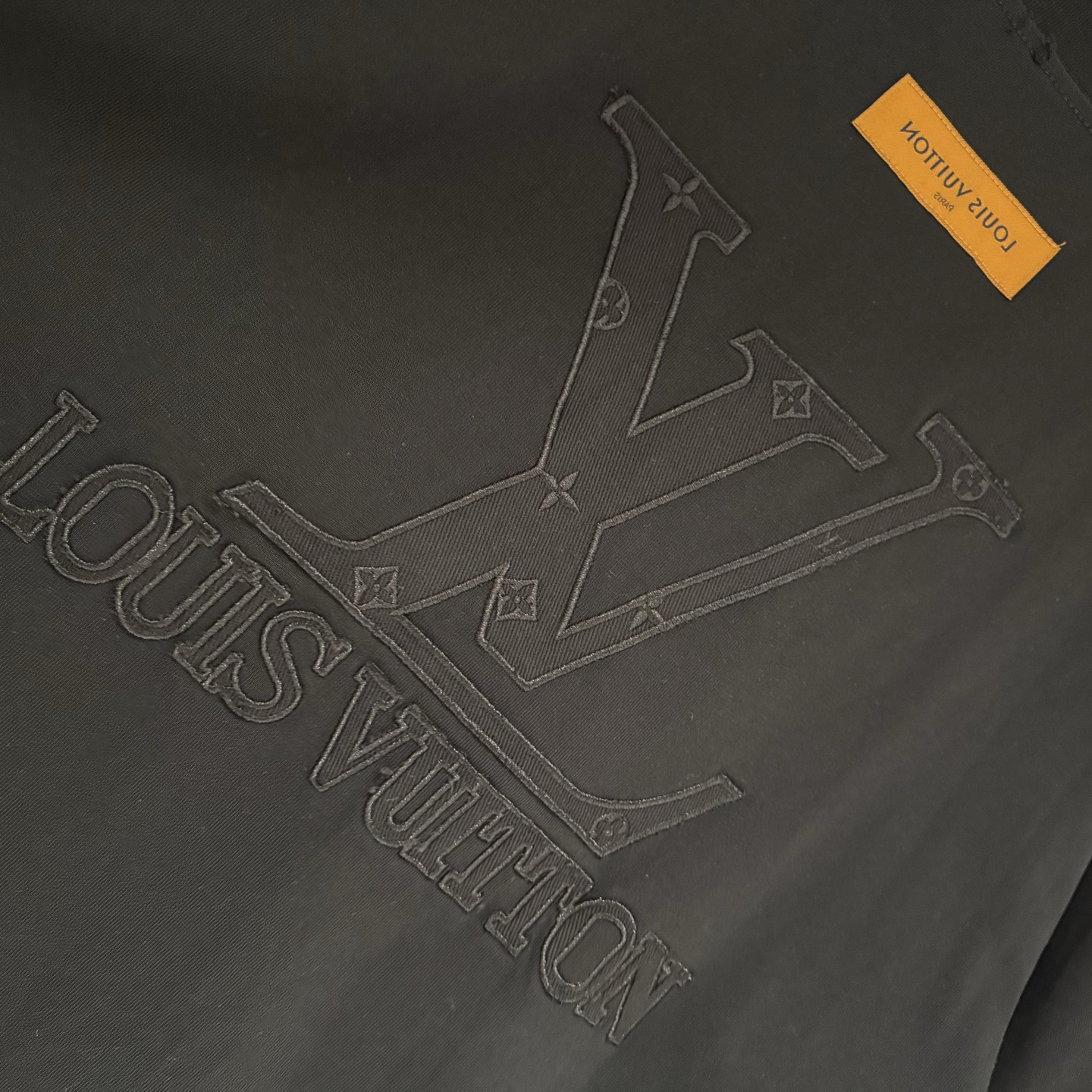 【严控品质】Lv路易威登新款贴布绣半袖T恤 重磅340克双纱面料 前幅立体绣 后幅贴布绣 满满潮流元素 