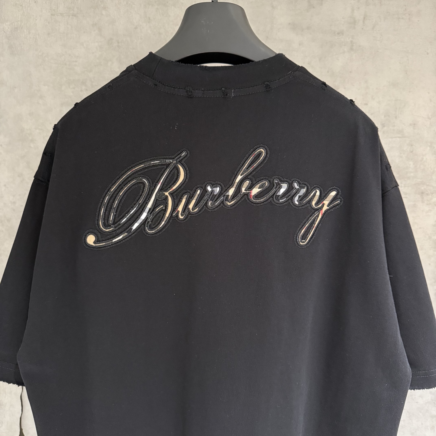 Burberry 严控品质BUR巴宝莉新款贴布绣半袖T恤
