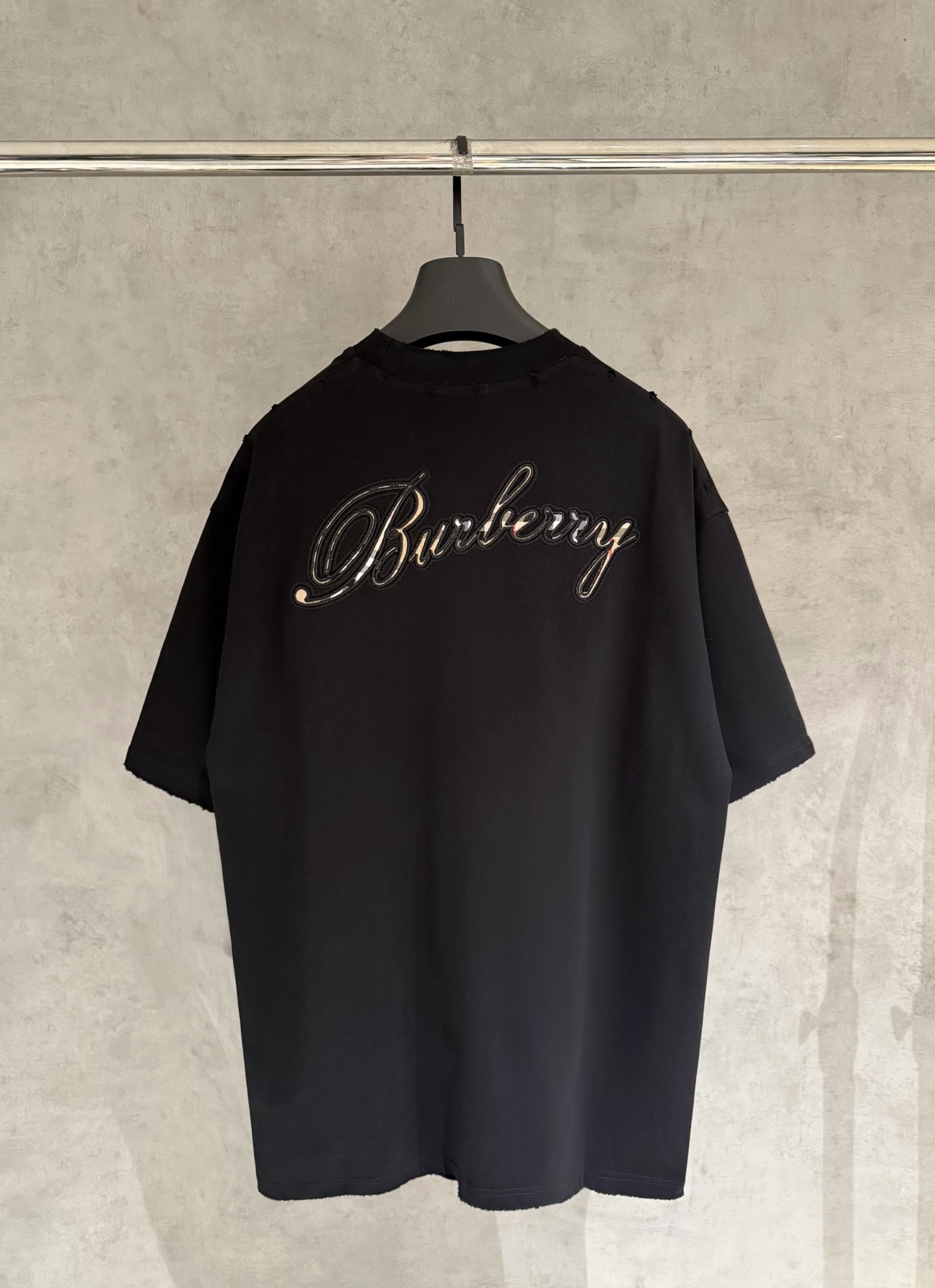 Burberry 严控品质BUR巴宝莉新款贴布绣半袖T恤
