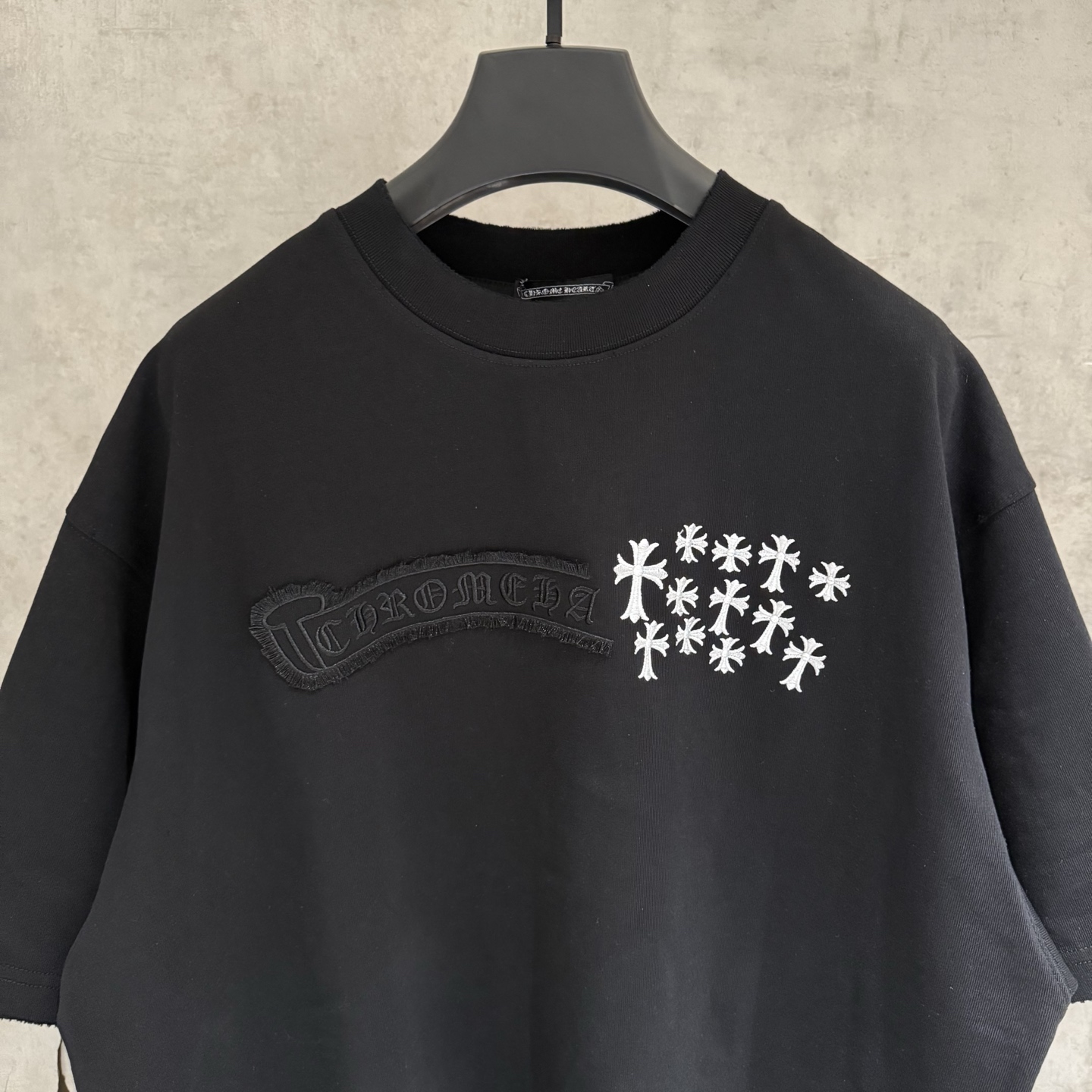 Chrome Hearts 严控品质CH克罗心新款刺绣T恤