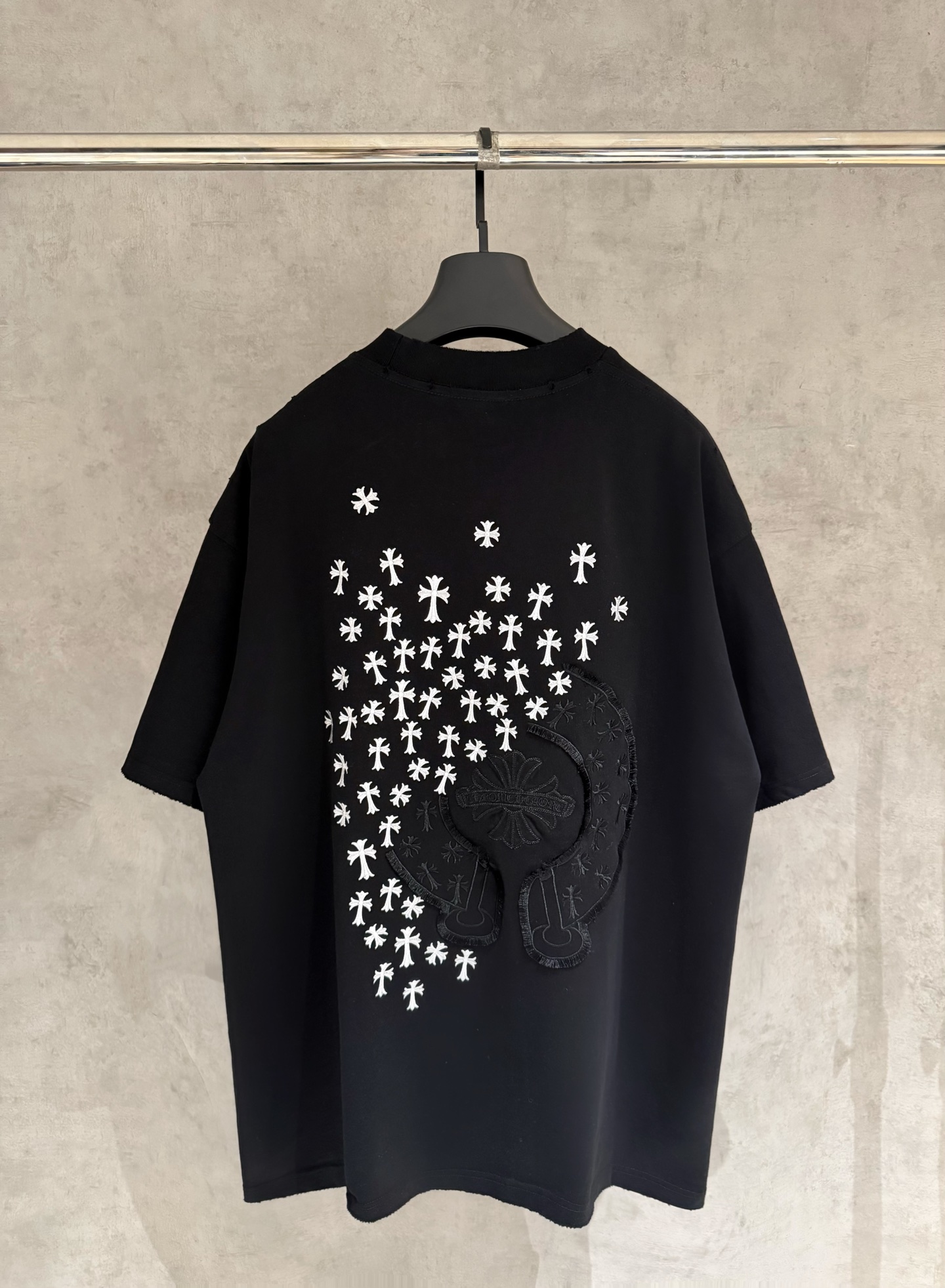 Chrome Hearts 严控品质CH克罗心新款刺绣T恤