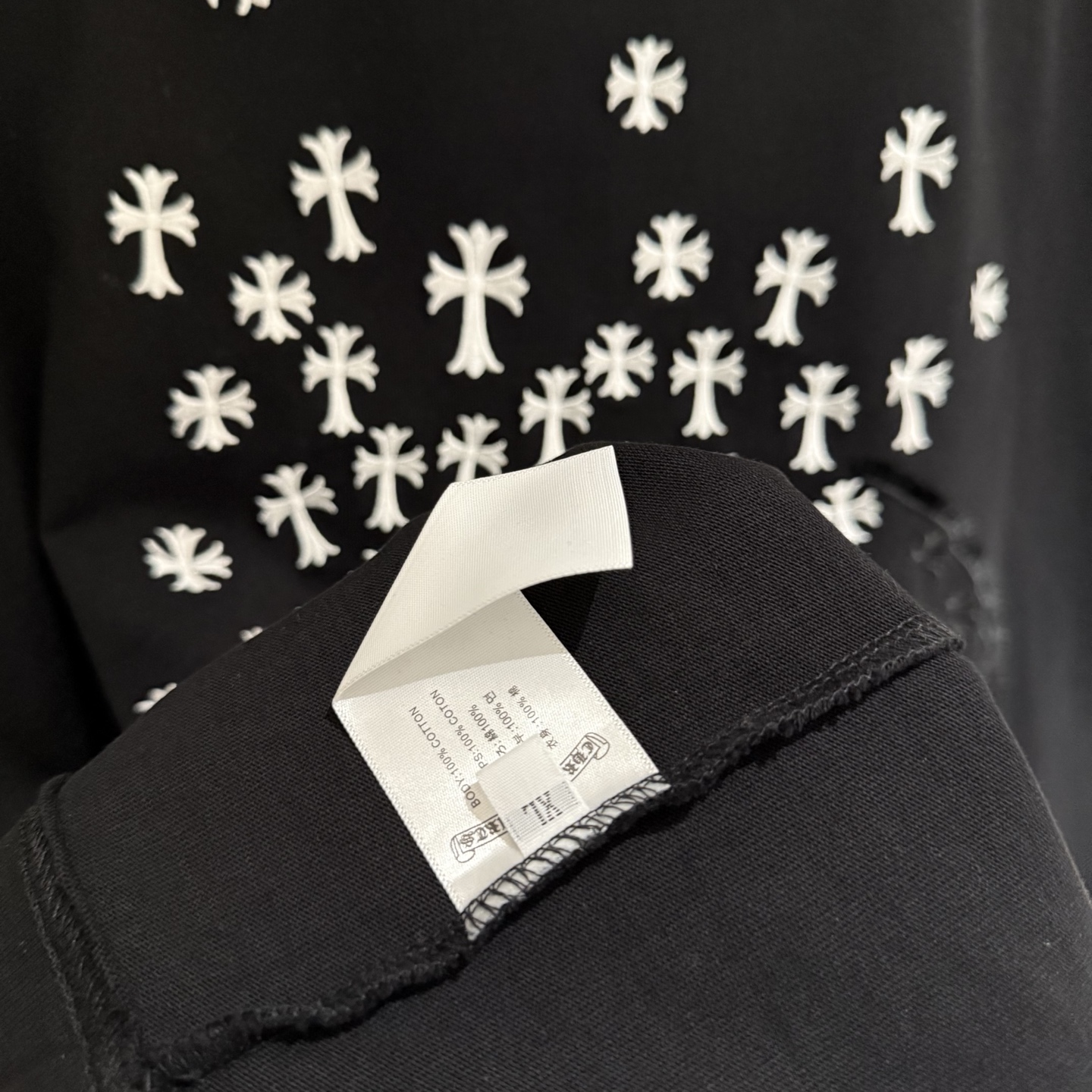 Chrome Hearts 严控品质CH克罗心新款刺绣T恤