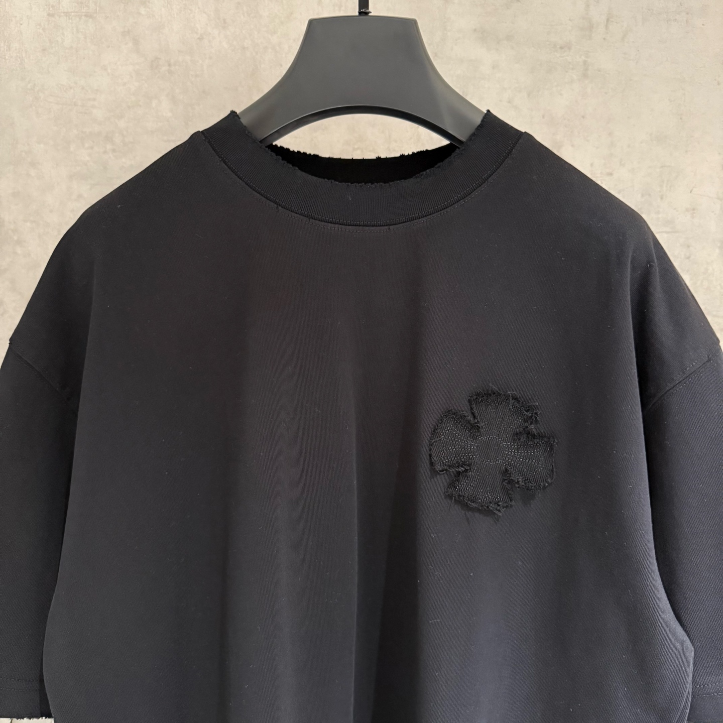 Chrome Hearts 严控品质CH克罗心新款贴布刺绣T恤