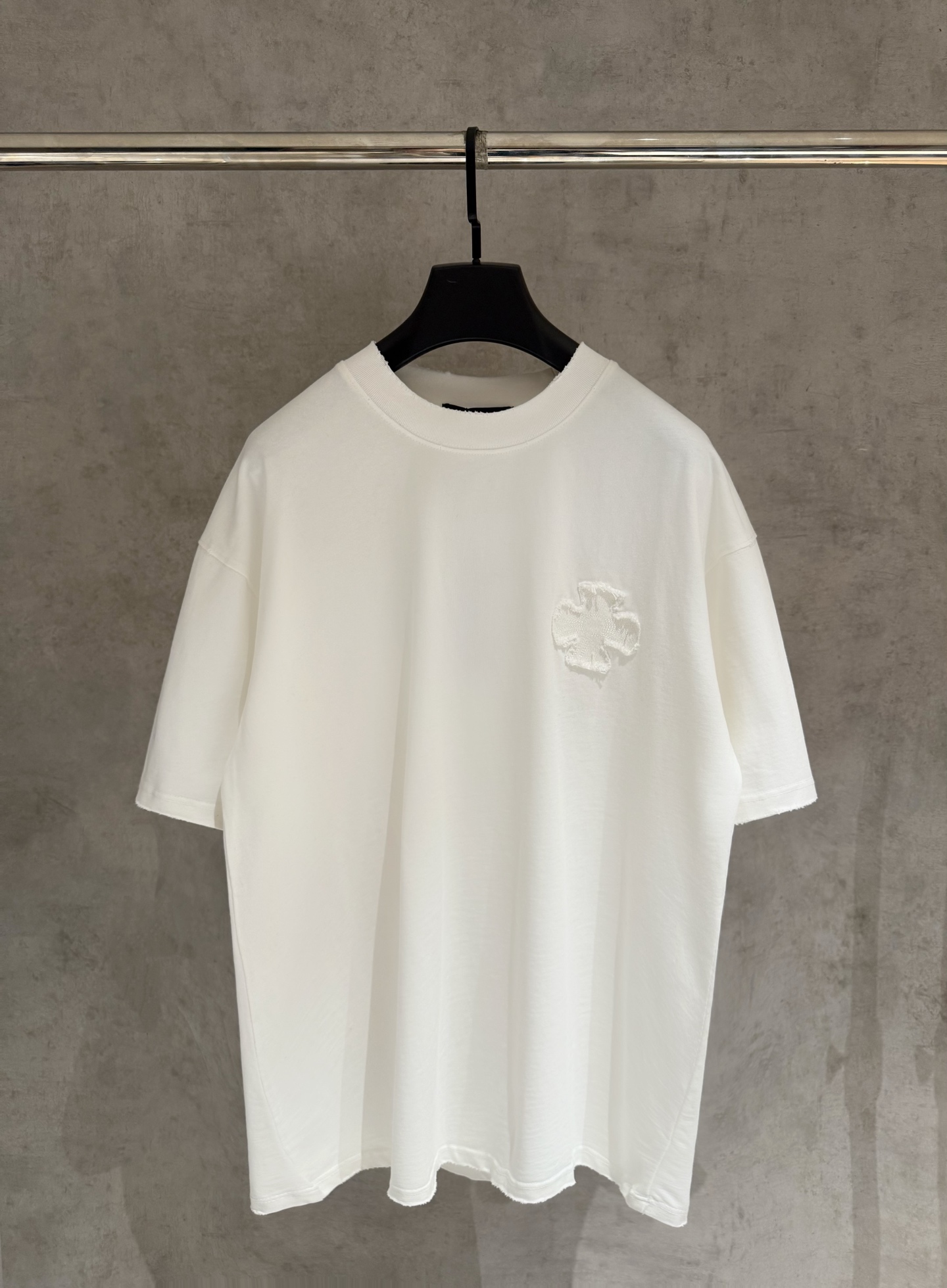 Chrome Hearts 严控品质CH克罗心新款贴布刺绣T恤