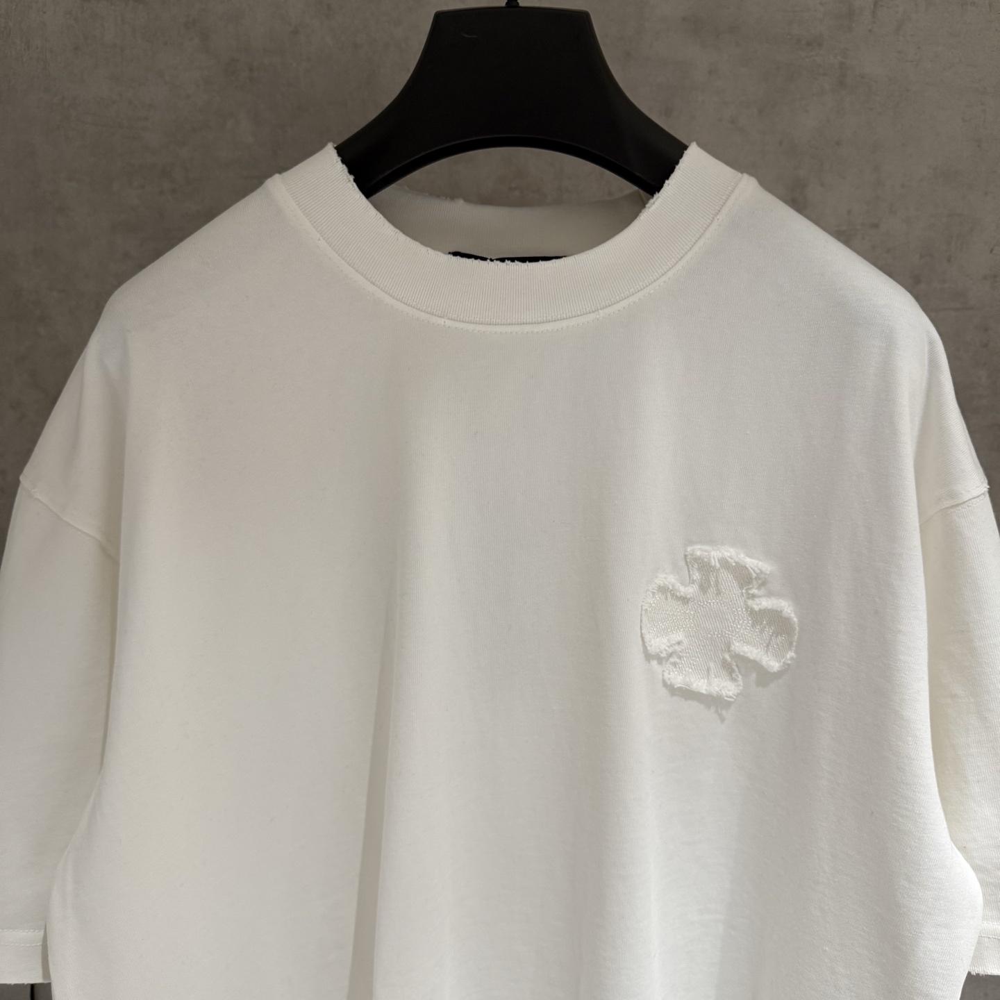 Chrome Hearts 严控品质CH克罗心新款贴布刺绣T恤