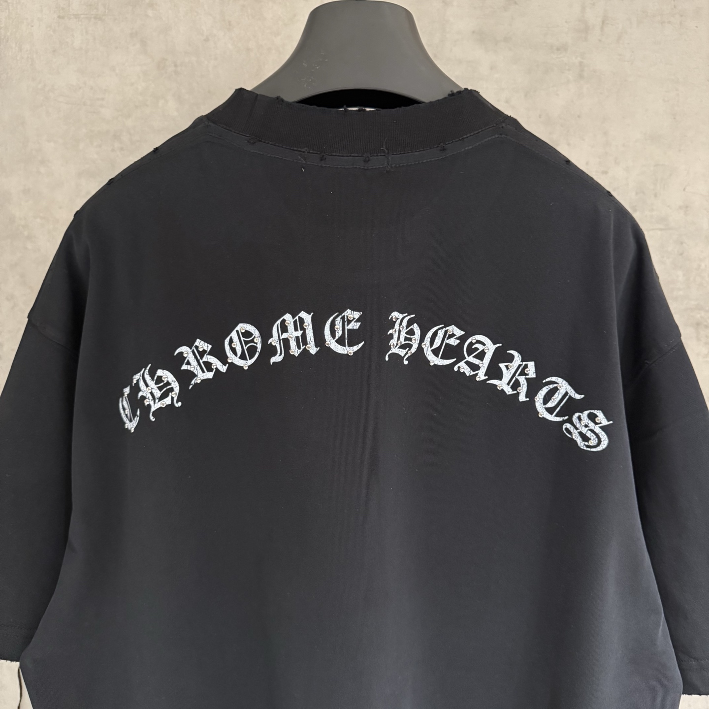 Chrome Hearts 严控品质CH克罗心新款烫钻T恤