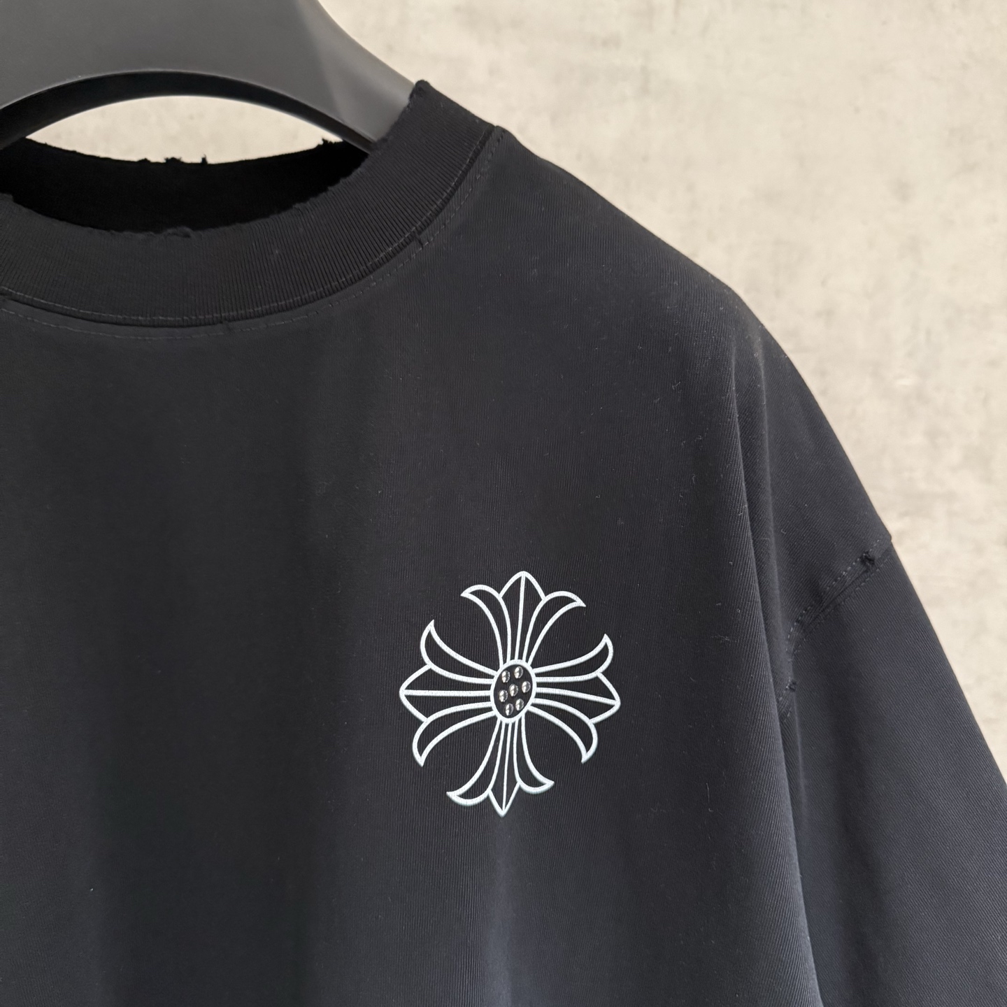 Chrome Hearts 严控品质CH克罗心新款烫钻T恤