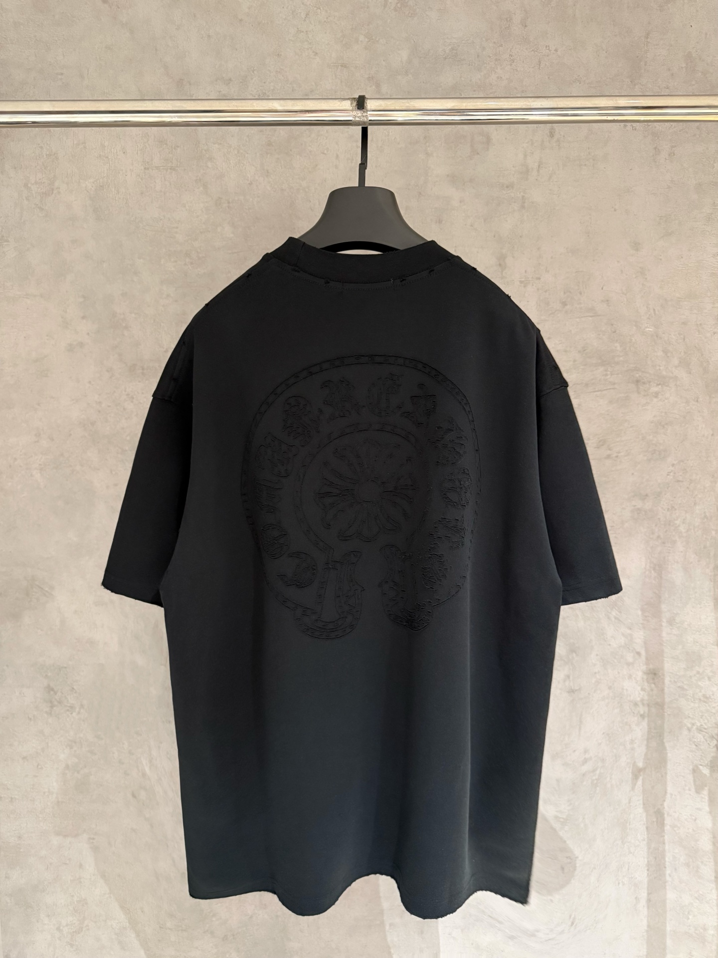 Chrome Hearts 严控品质CH克罗心新款烧花T恤