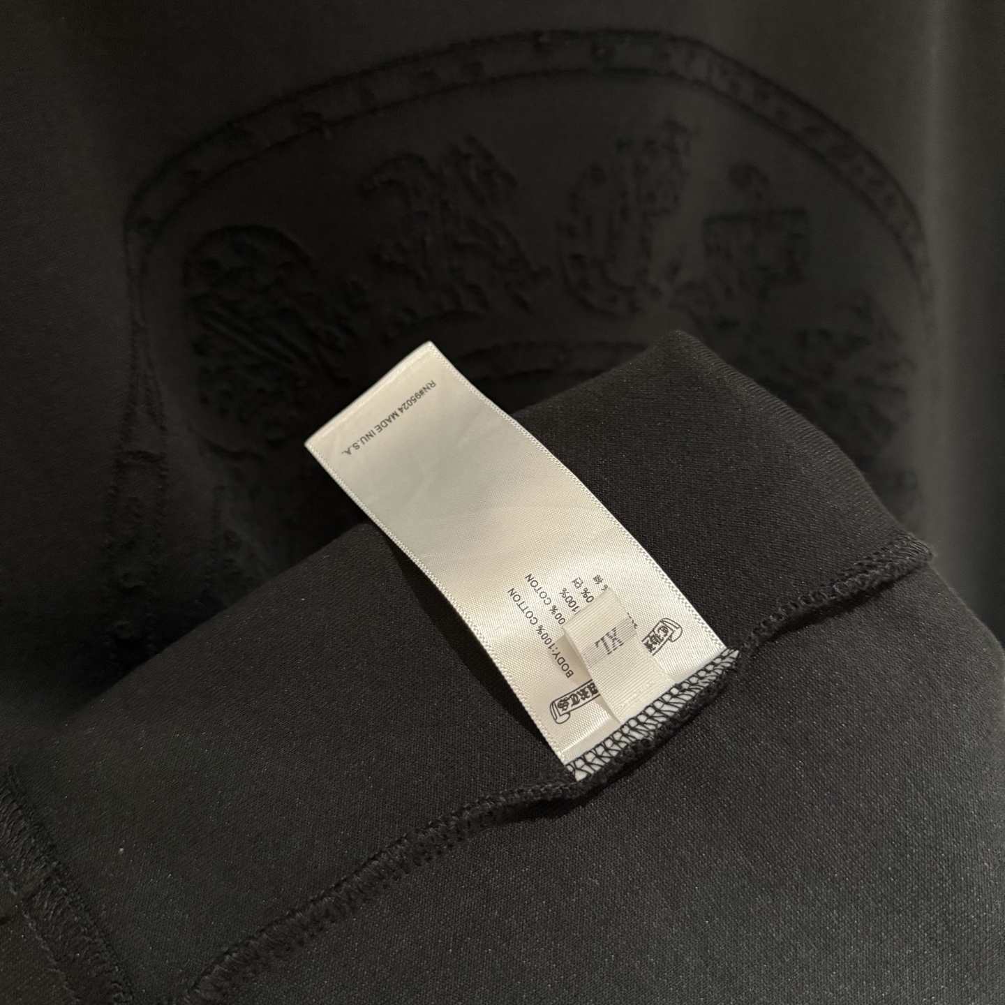 Chrome Hearts 严控品质CH克罗心新款烧花T恤