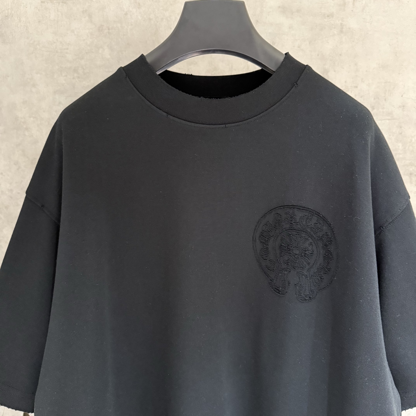 Chrome Hearts 严控品质CH克罗心新款烧花T恤