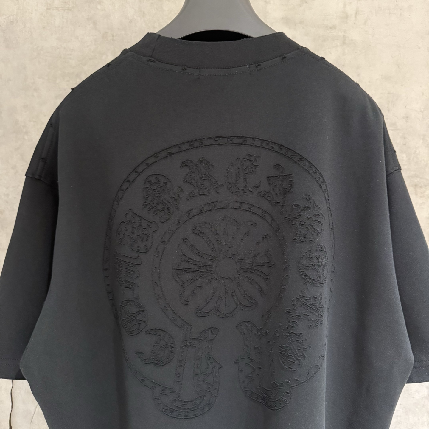 Chrome Hearts 严控品质CH克罗心新款烧花T恤