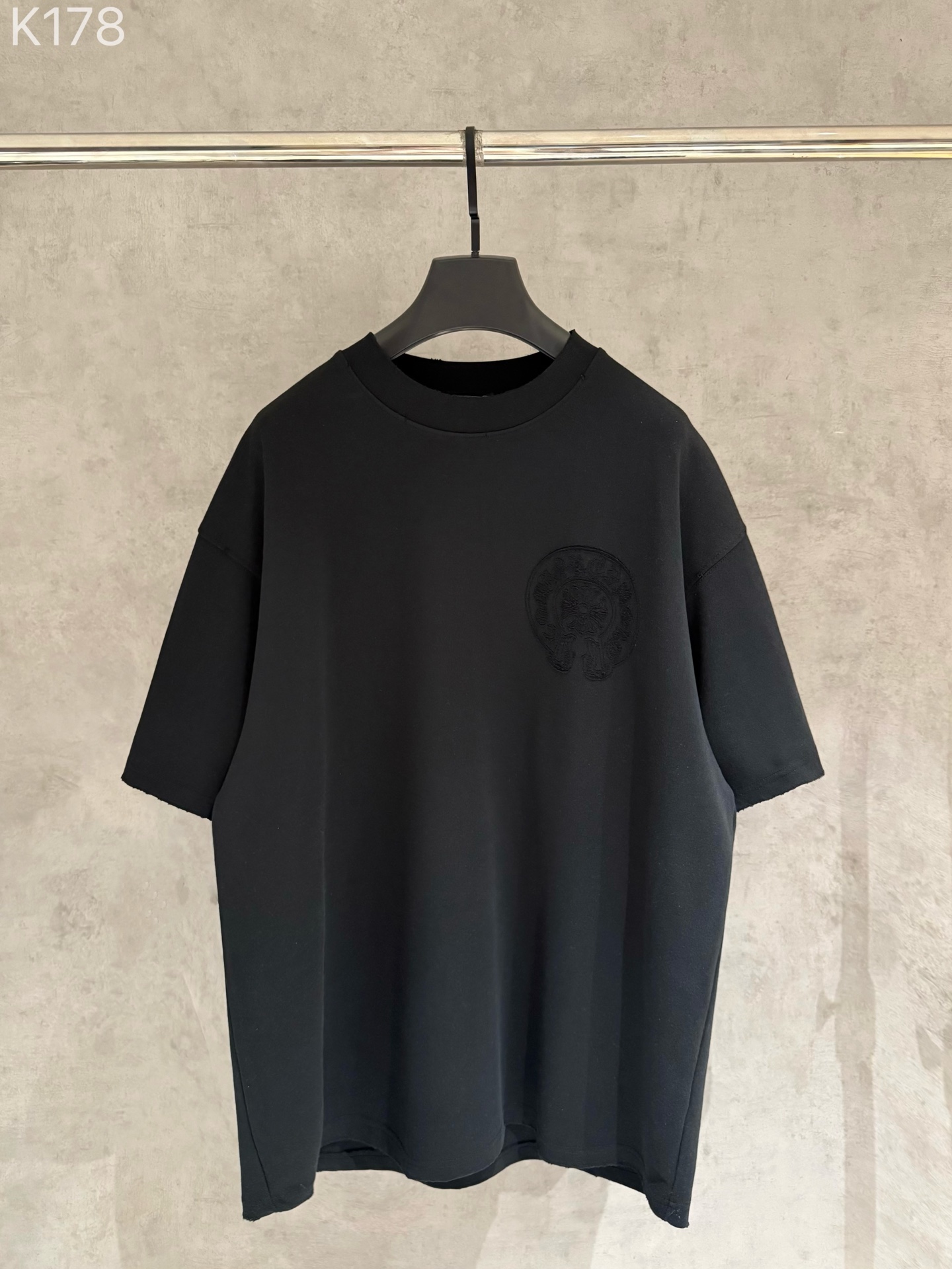 Chrome Hearts 严控品质CH克罗心新款烧花T恤