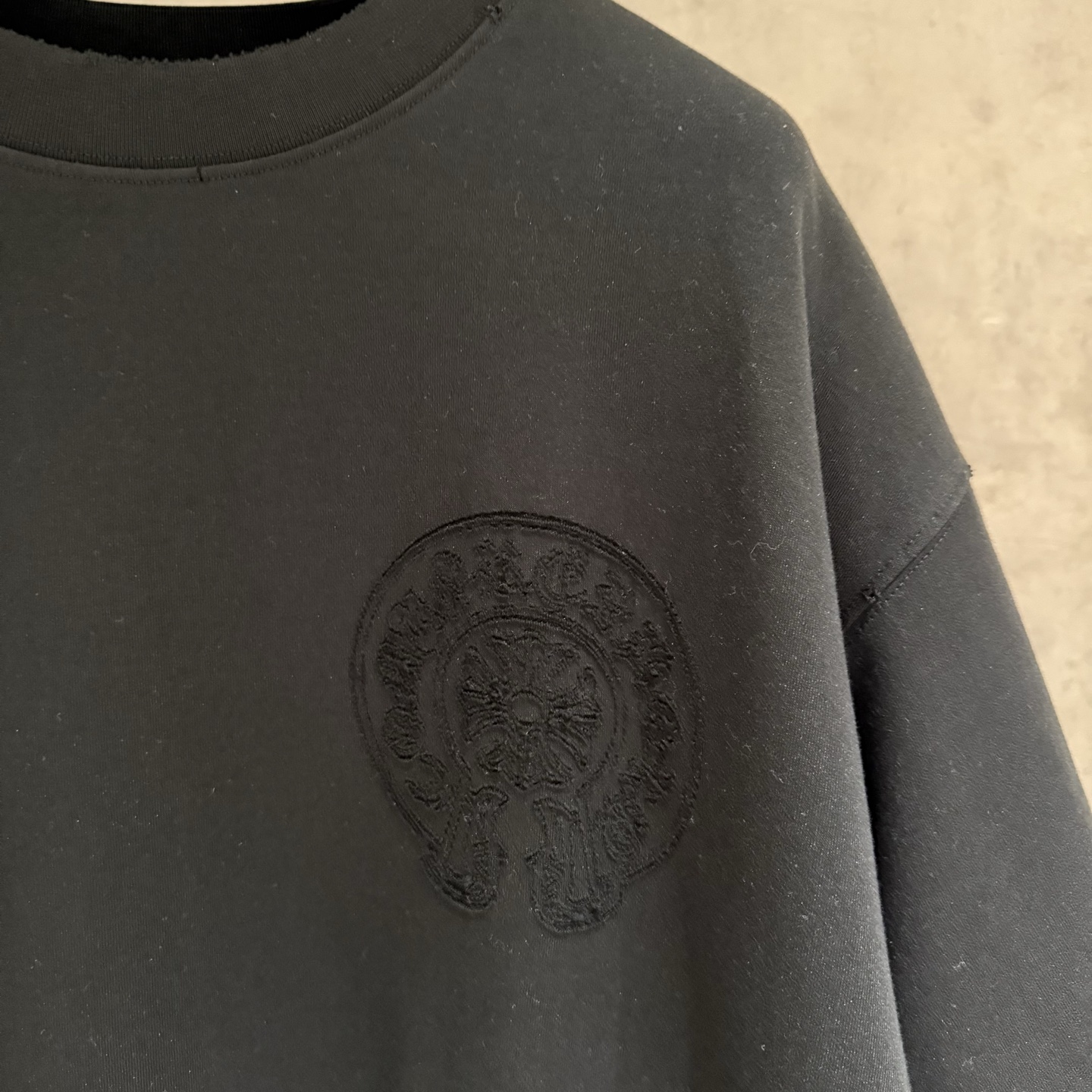 Chrome Hearts 严控品质CH克罗心新款烧花T恤