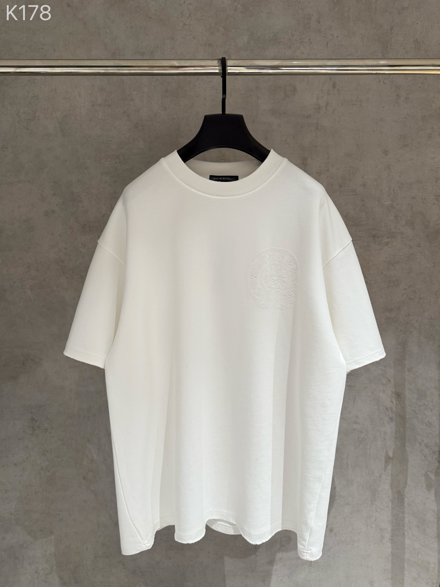 Chrome Hearts 严控品质CH克罗心新款烧花T恤