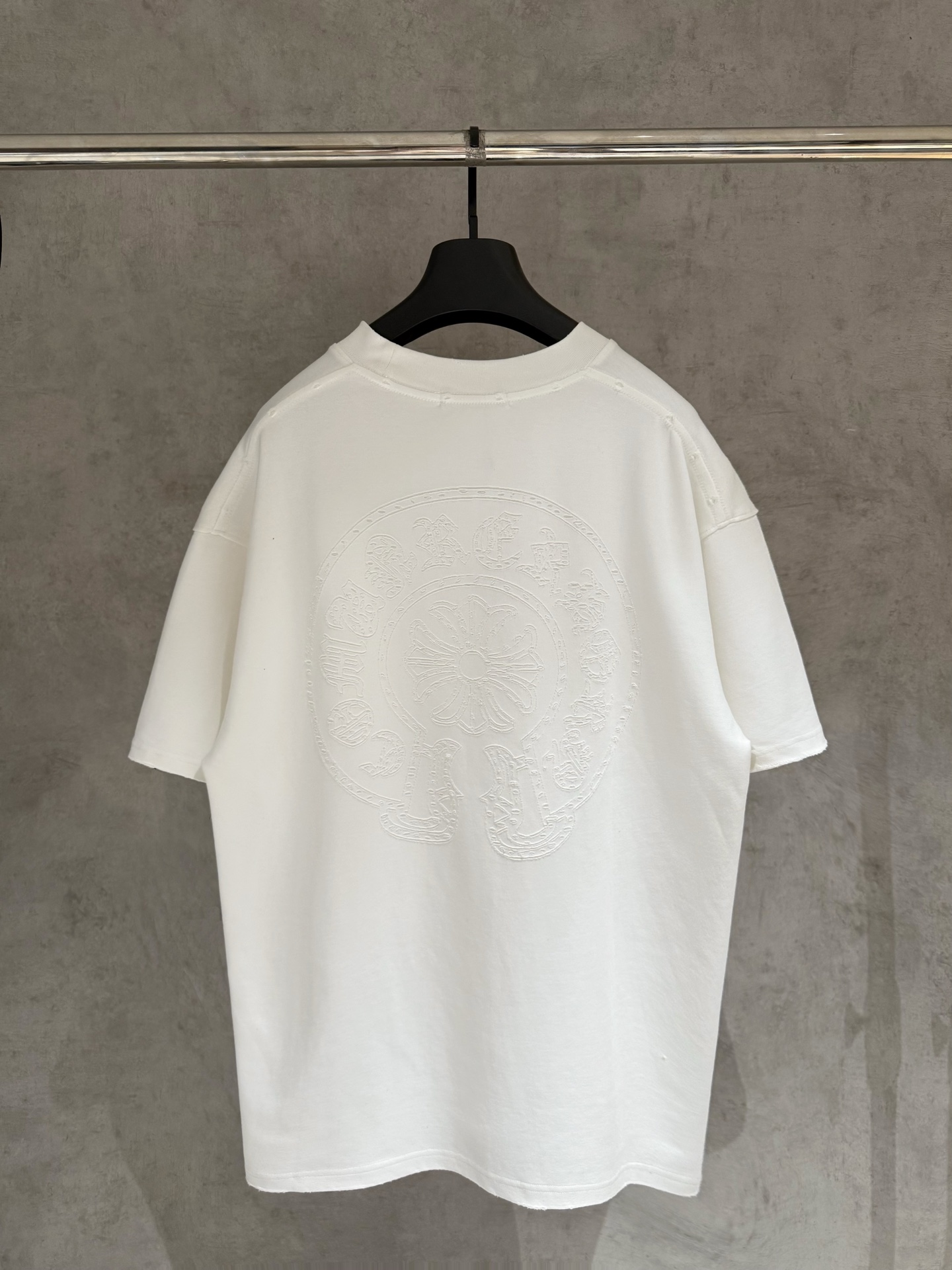 Chrome Hearts 严控品质CH克罗心新款烧花T恤
