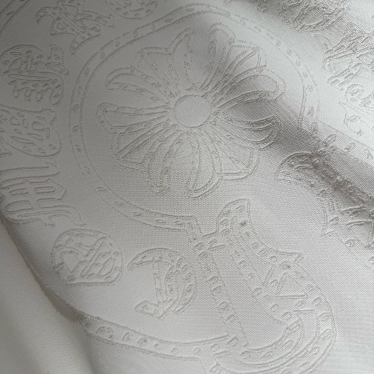 Chrome Hearts 严控品质CH克罗心新款烧花T恤