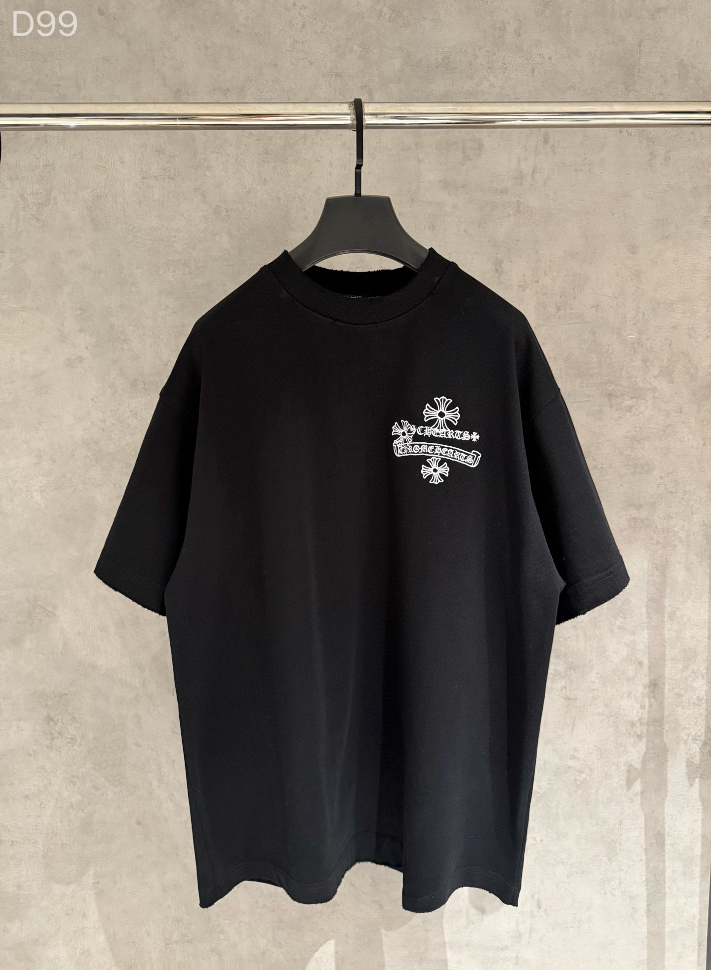 Chrome Hearts 严控品质CH克罗心新款贴布绣半袖T恤