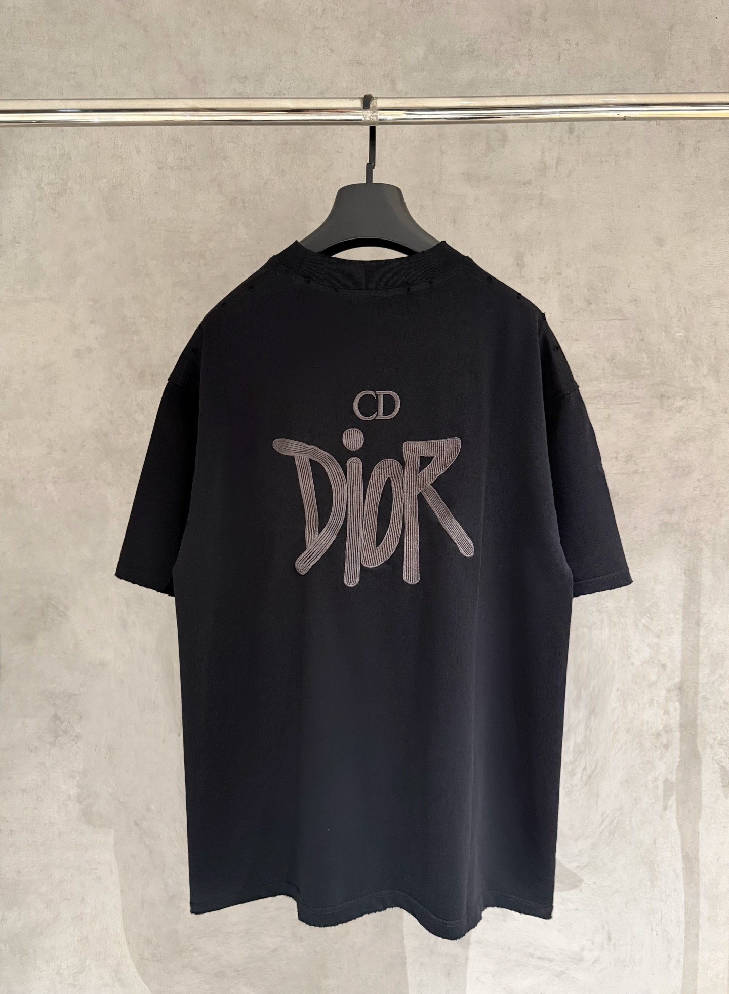 Dior 严控品质Dior迪奥新款贴布绣半袖T恤