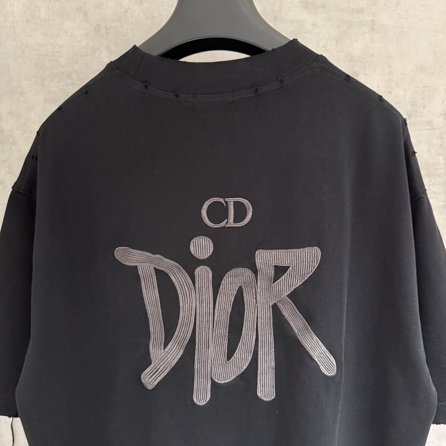 Dior 严控品质Dior迪奥新款贴布绣半袖T恤
