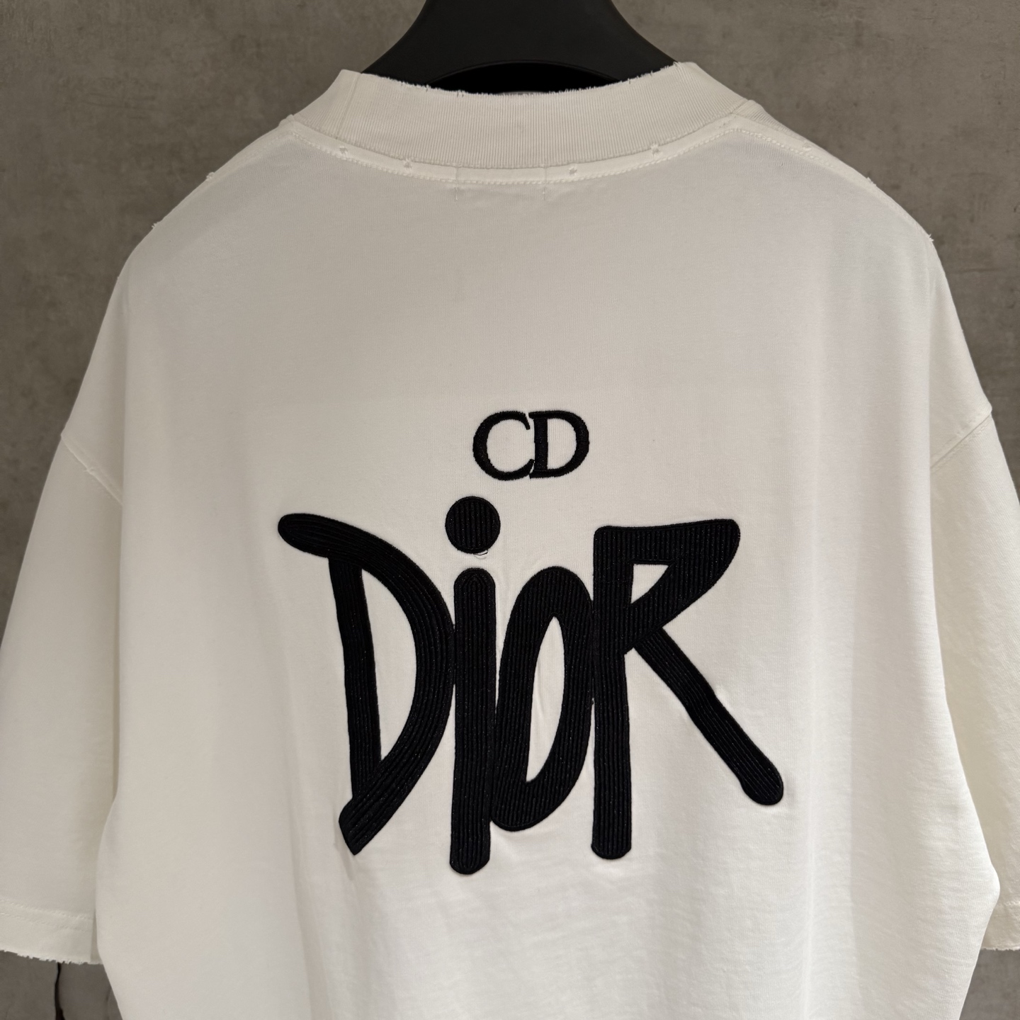 Dior 严控品质Dior迪奥新款贴布绣半袖T恤