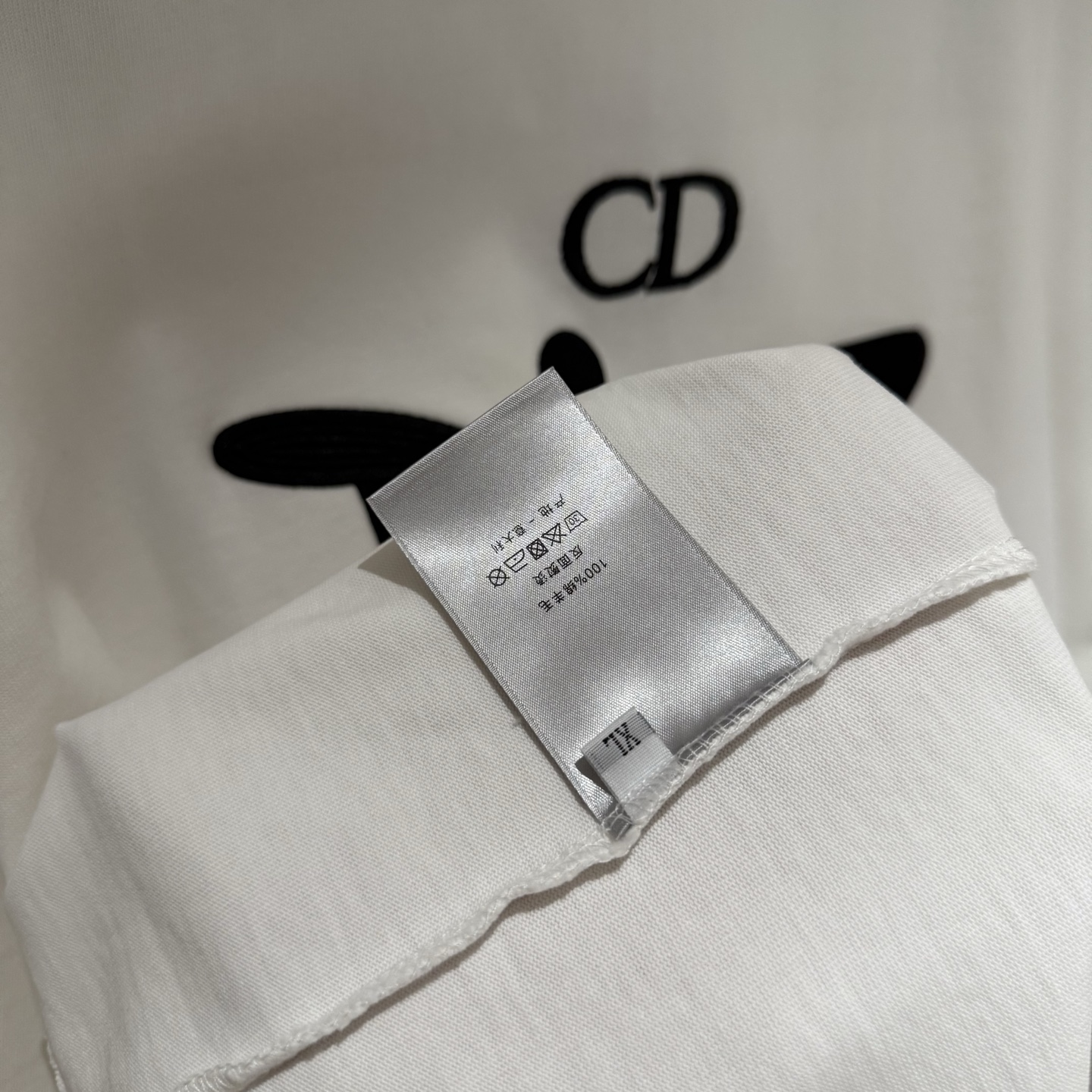 Dior 严控品质Dior迪奥新款贴布绣半袖T恤