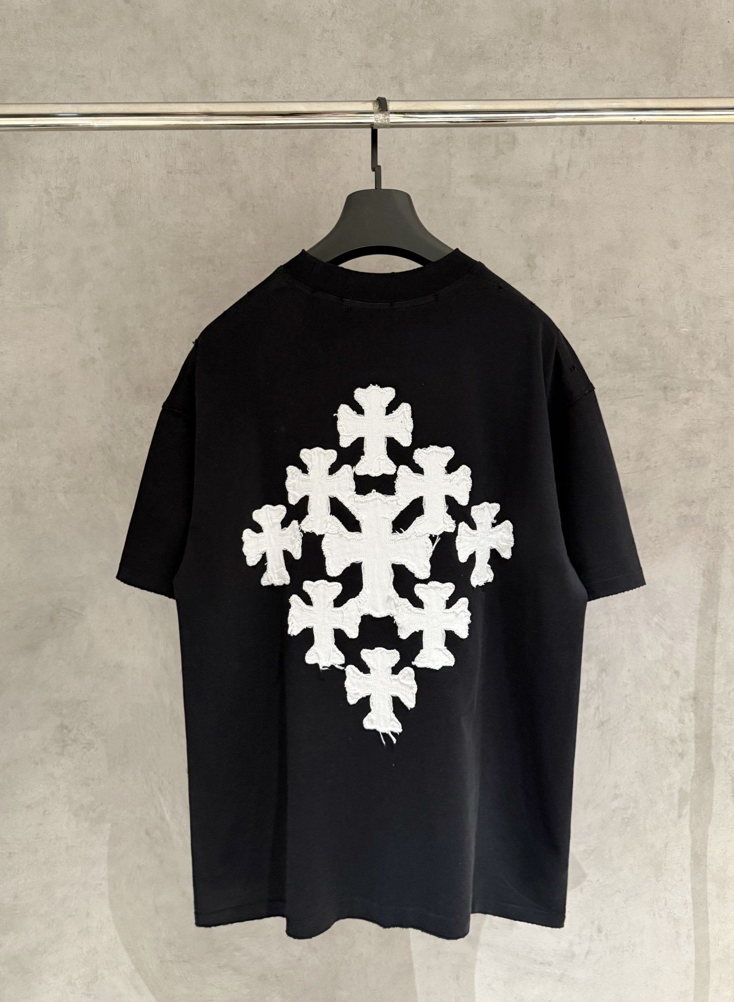 Chrome Hearts 严控品质CH克罗心新款刺绣T恤