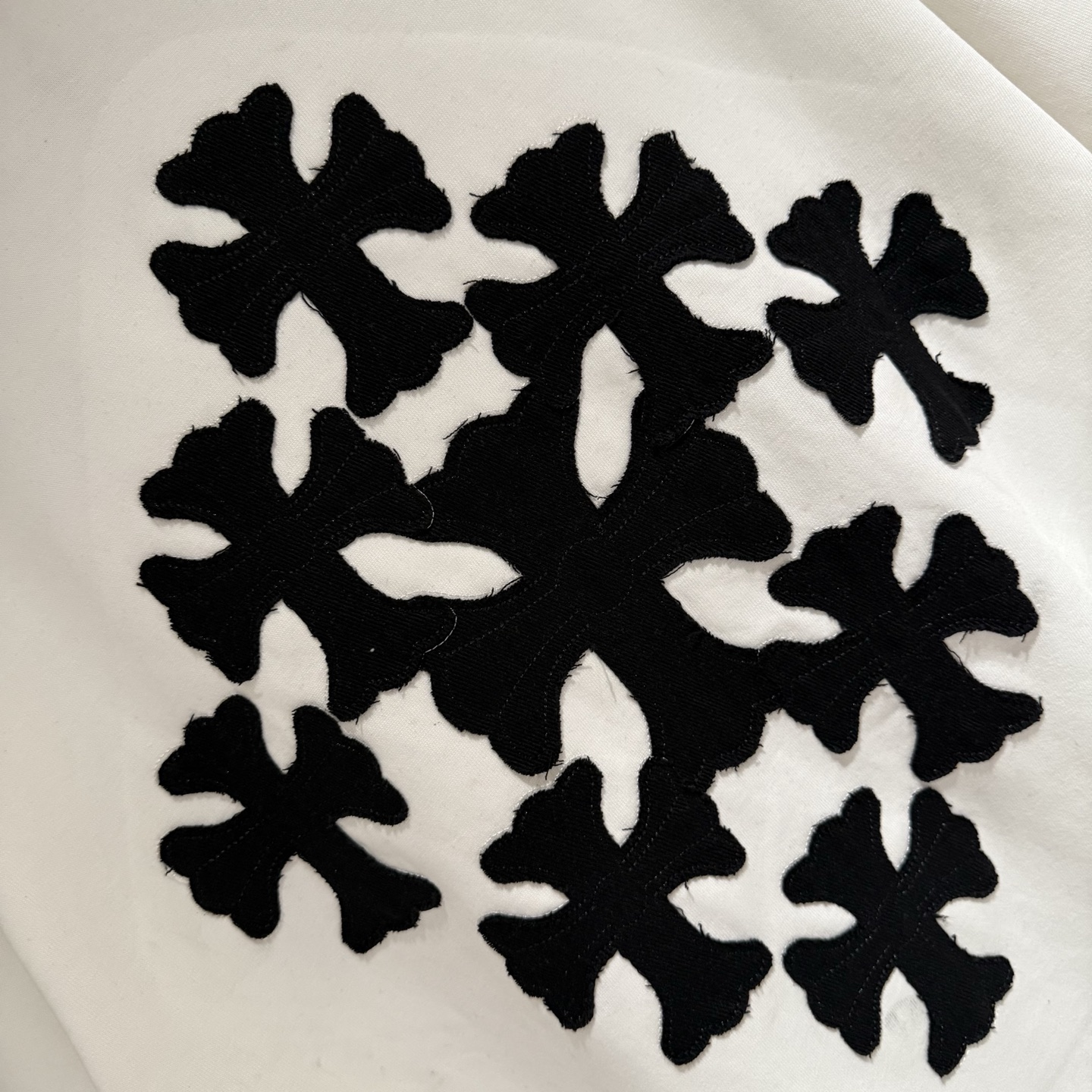 Chrome Hearts 严控品质CH克罗心新款刺绣T恤