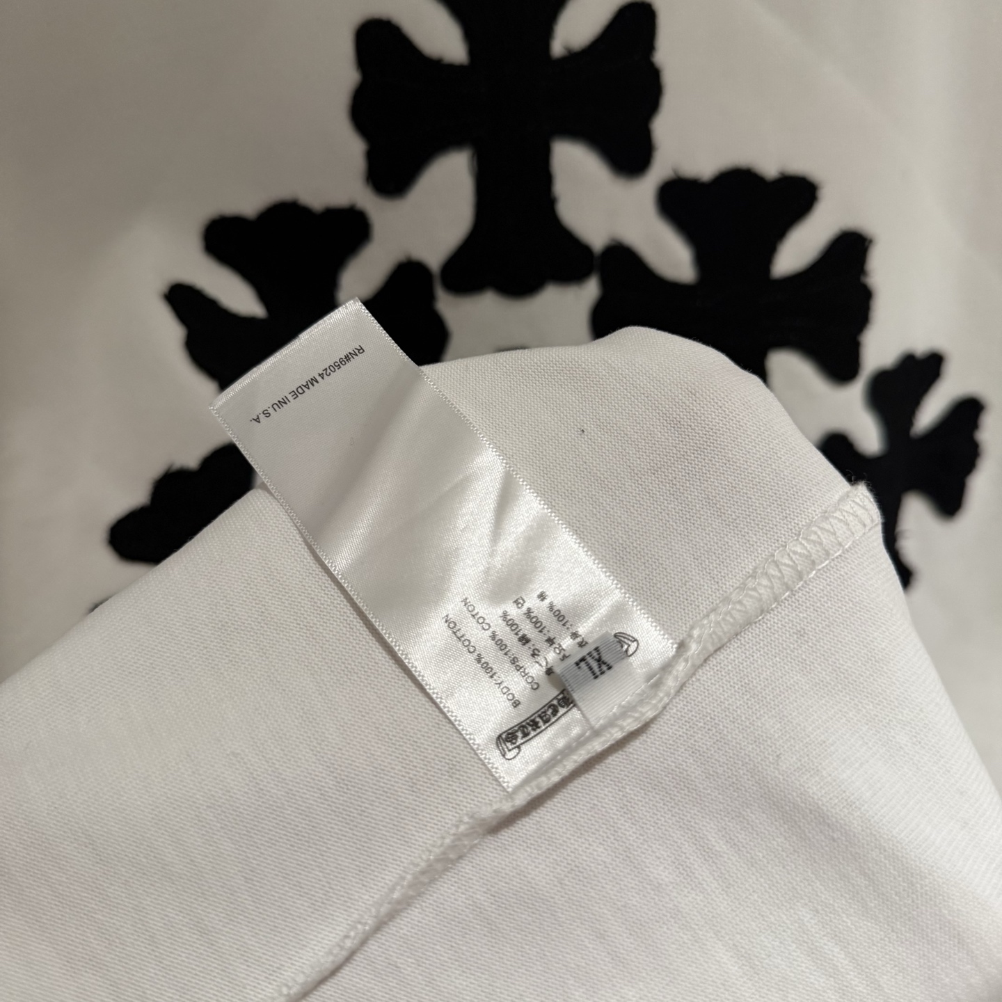 Chrome Hearts 严控品质CH克罗心新款刺绣T恤
