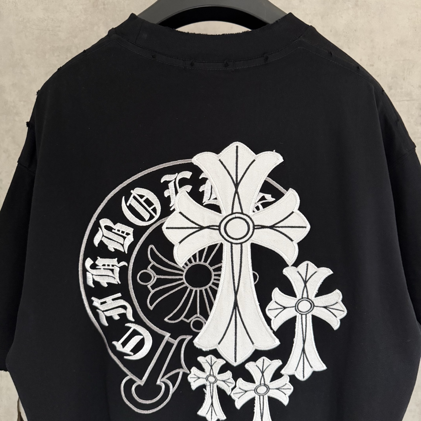 Chrome Hearts 严控品质CH克罗心新款刺绣T恤