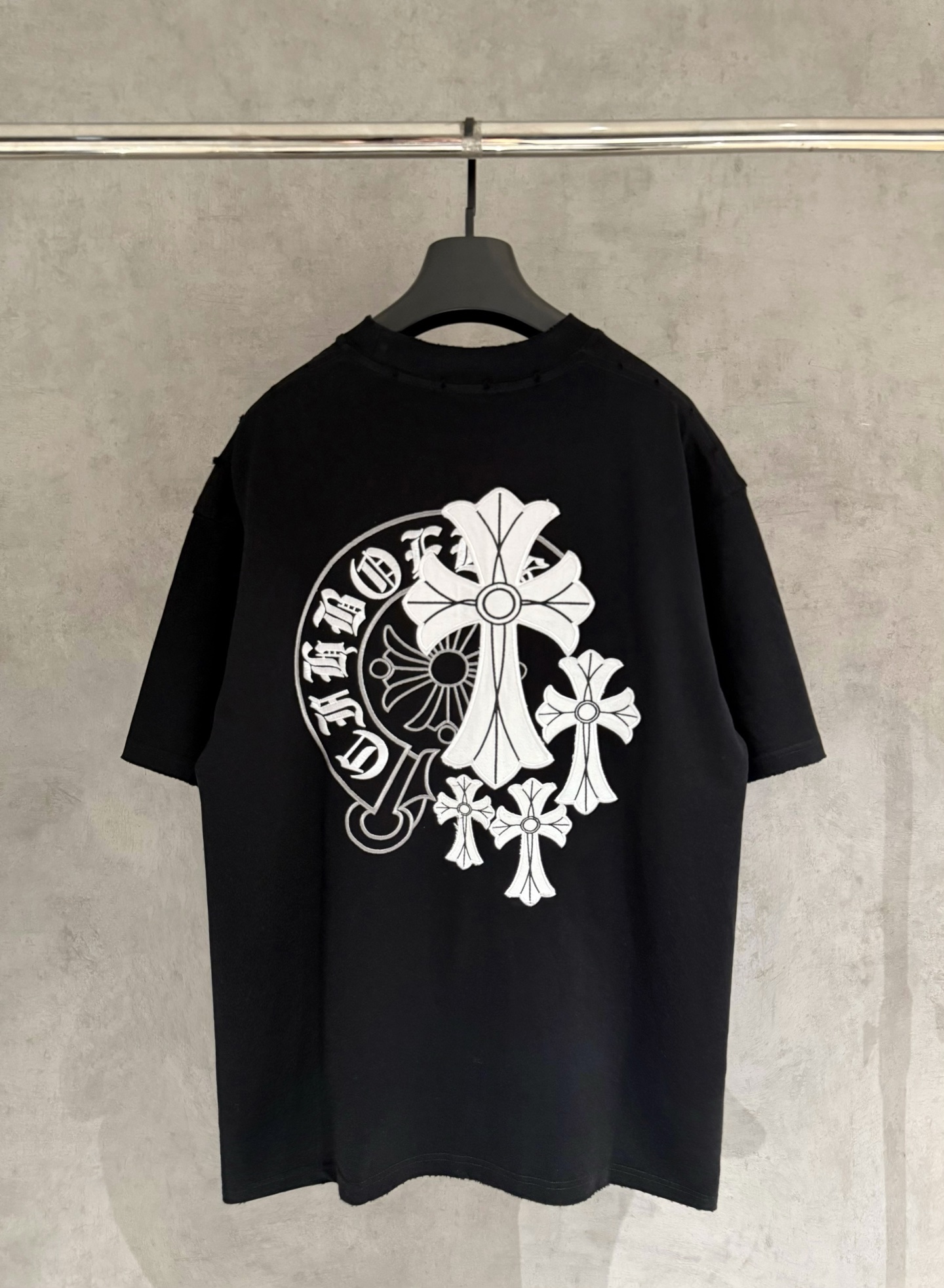 Chrome Hearts 严控品质CH克罗心新款刺绣T恤