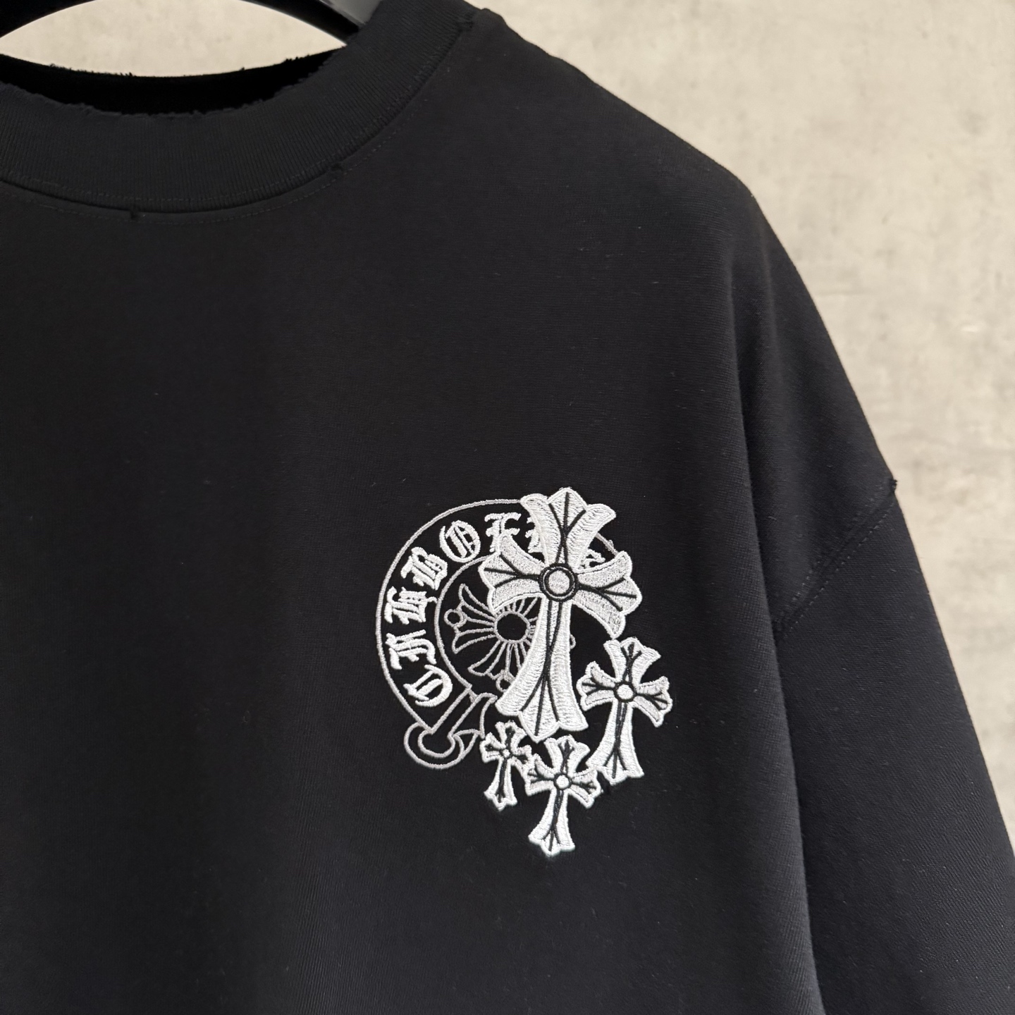 Chrome Hearts 严控品质CH克罗心新款刺绣T恤