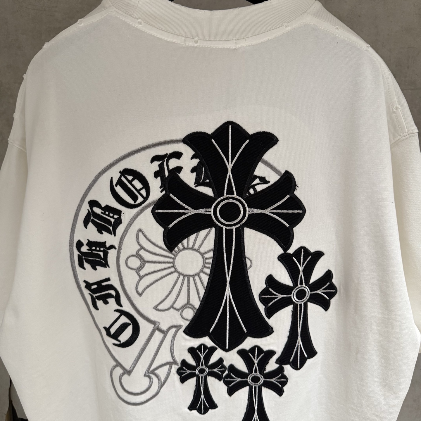 Chrome Hearts 严控品质CH克罗心新款刺绣T恤