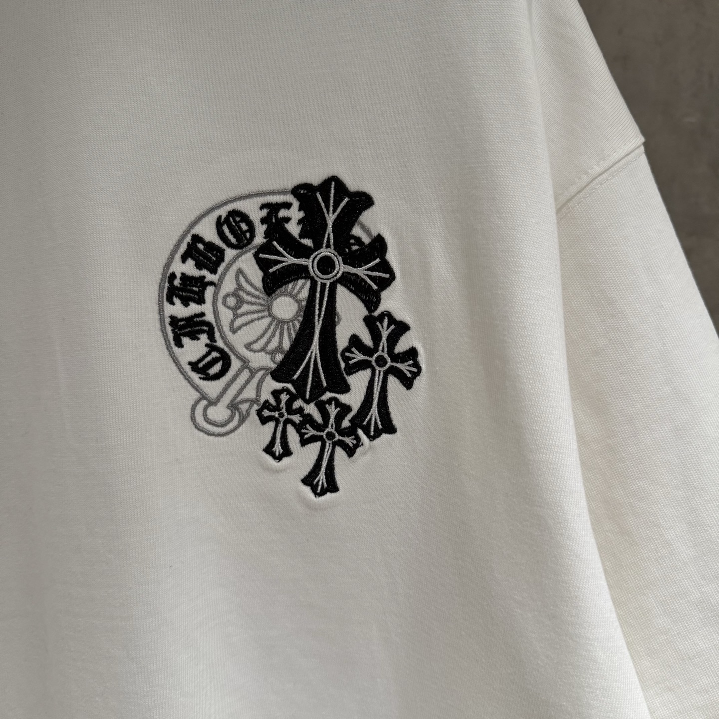 Chrome Hearts 严控品质CH克罗心新款刺绣T恤