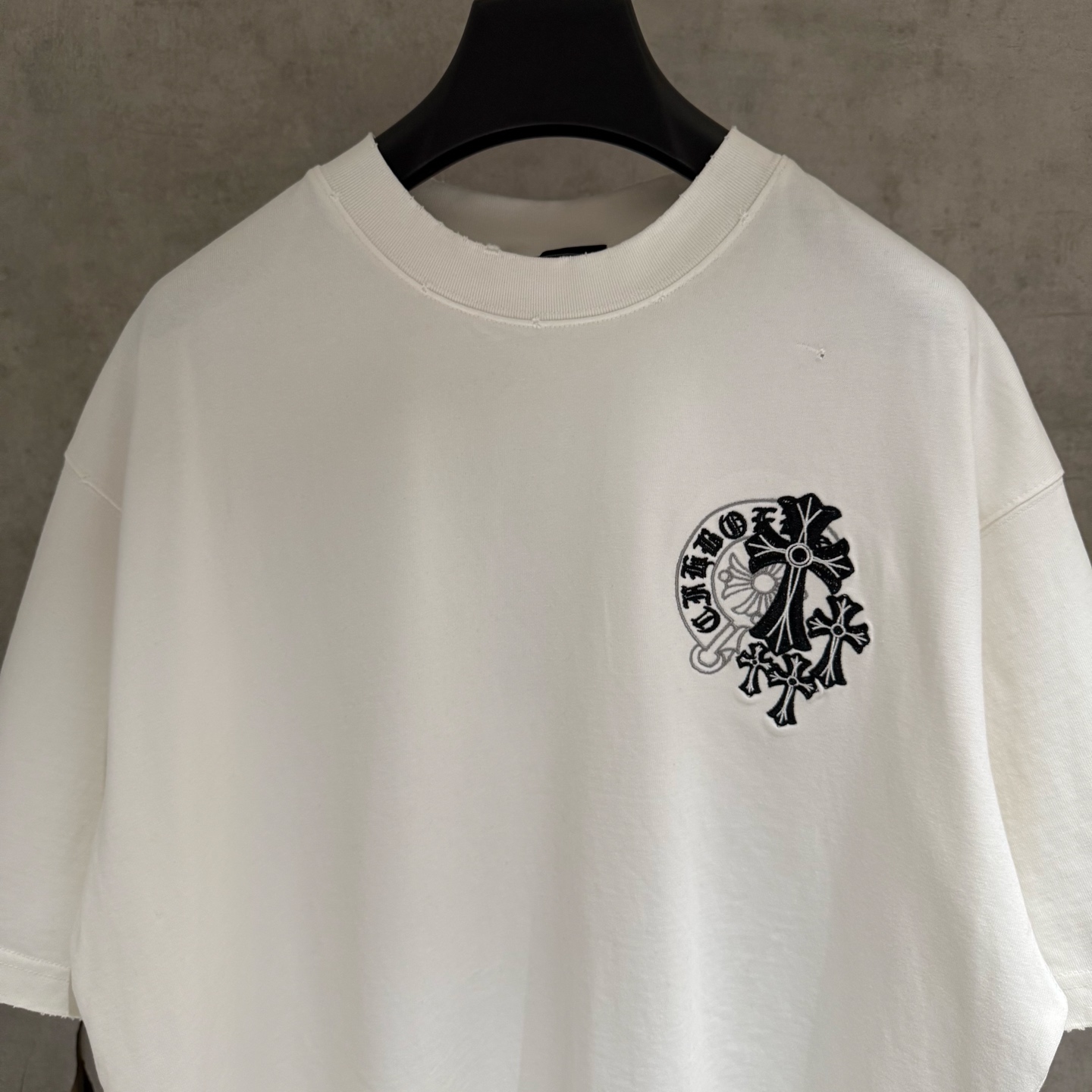 Chrome Hearts 严控品质CH克罗心新款刺绣T恤