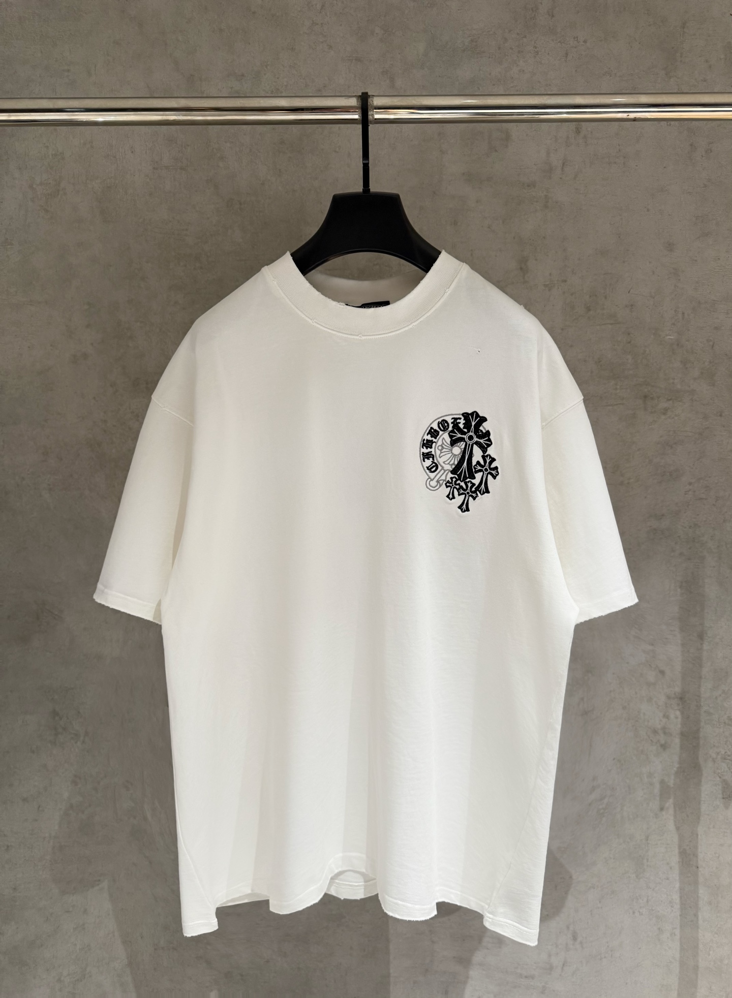 Chrome Hearts 严控品质CH克罗心新款刺绣T恤
