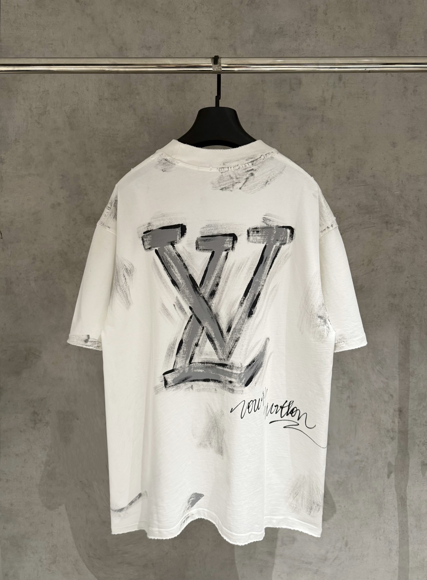 Louis Vuitton 严控品质LV 路易威登手绘T恤