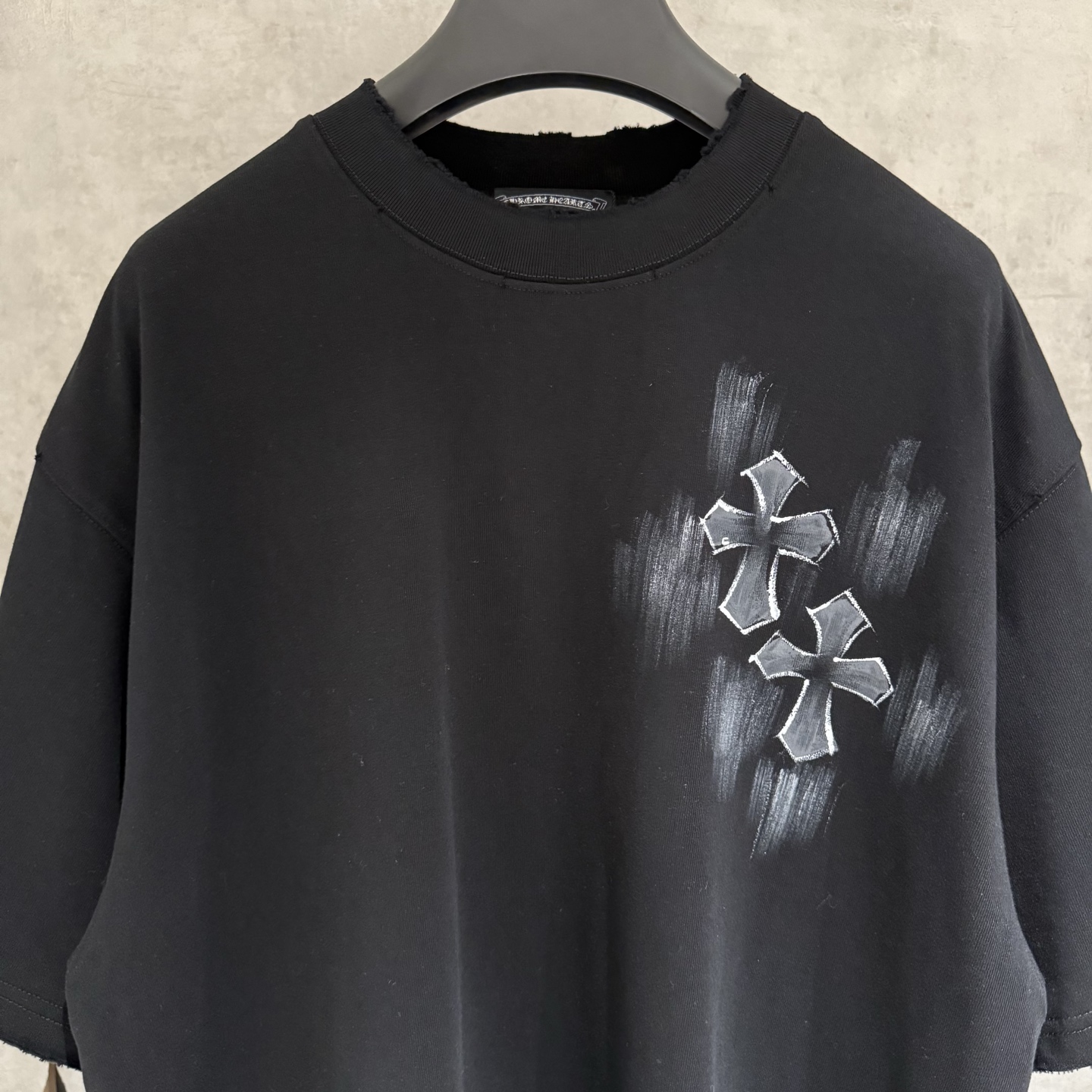 Chrome Hearts 严控品质CH克罗心手绘T恤