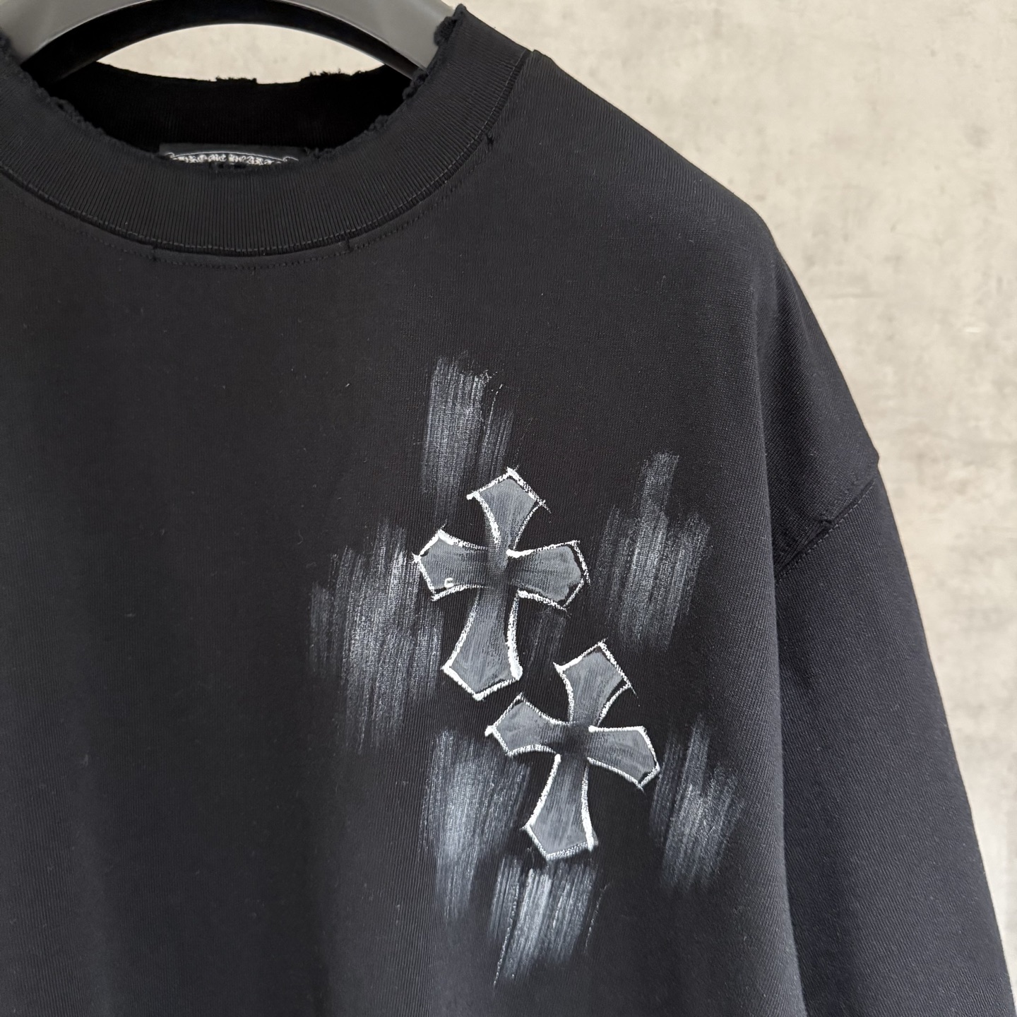 Chrome Hearts 严控品质CH克罗心手绘T恤