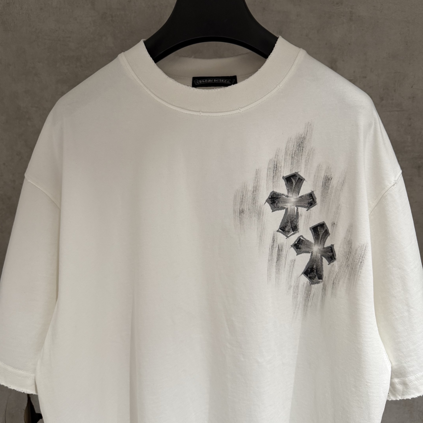 Chrome Hearts 严控品质CH克罗心手绘T恤