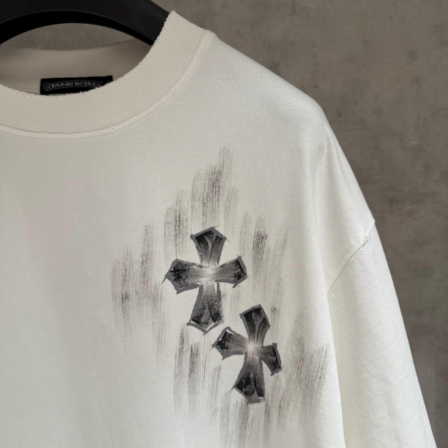 Chrome Hearts 严控品质CH克罗心手绘T恤