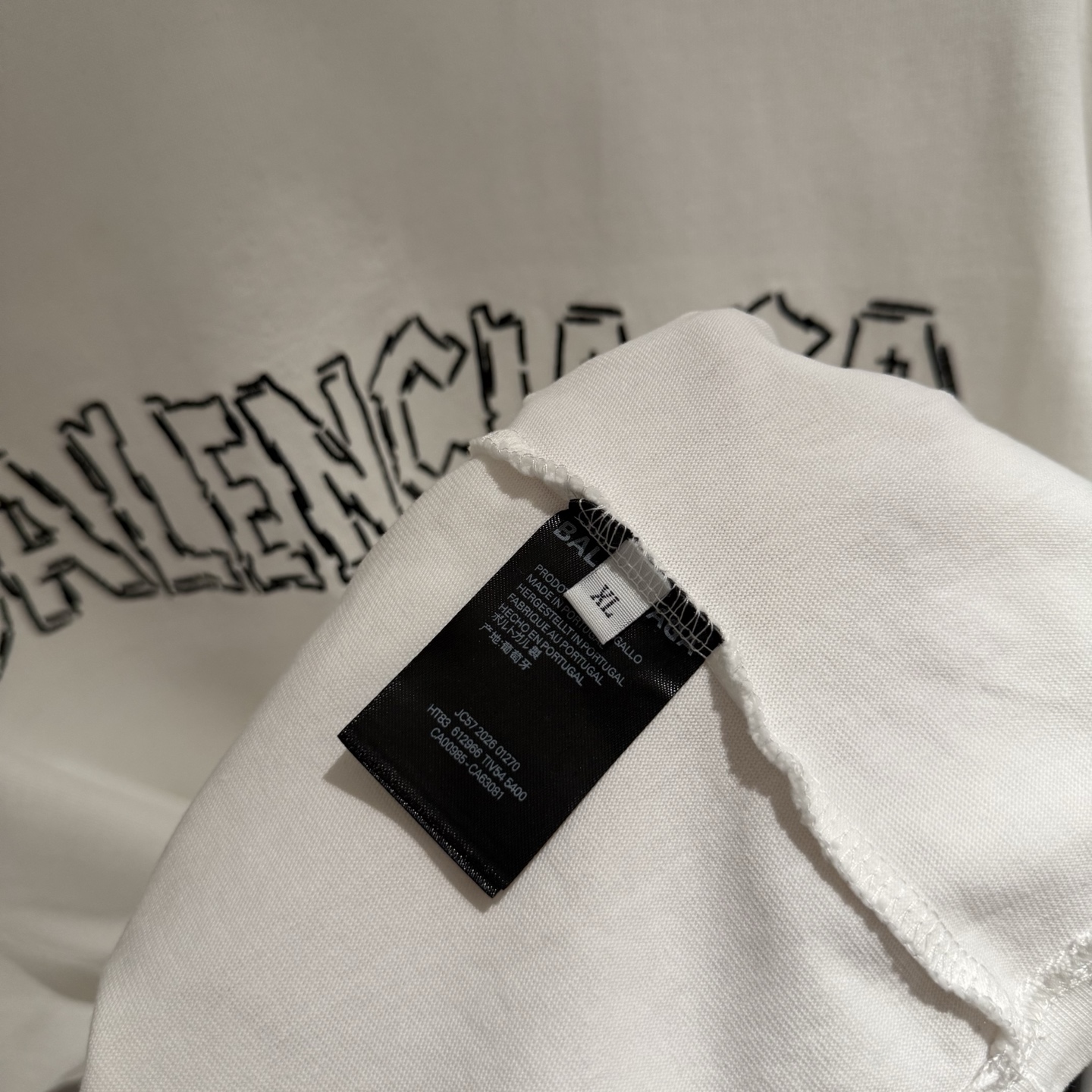 Balenciaga 严控品质BLCG巴黎世家 25ss刺绣短袖T恤